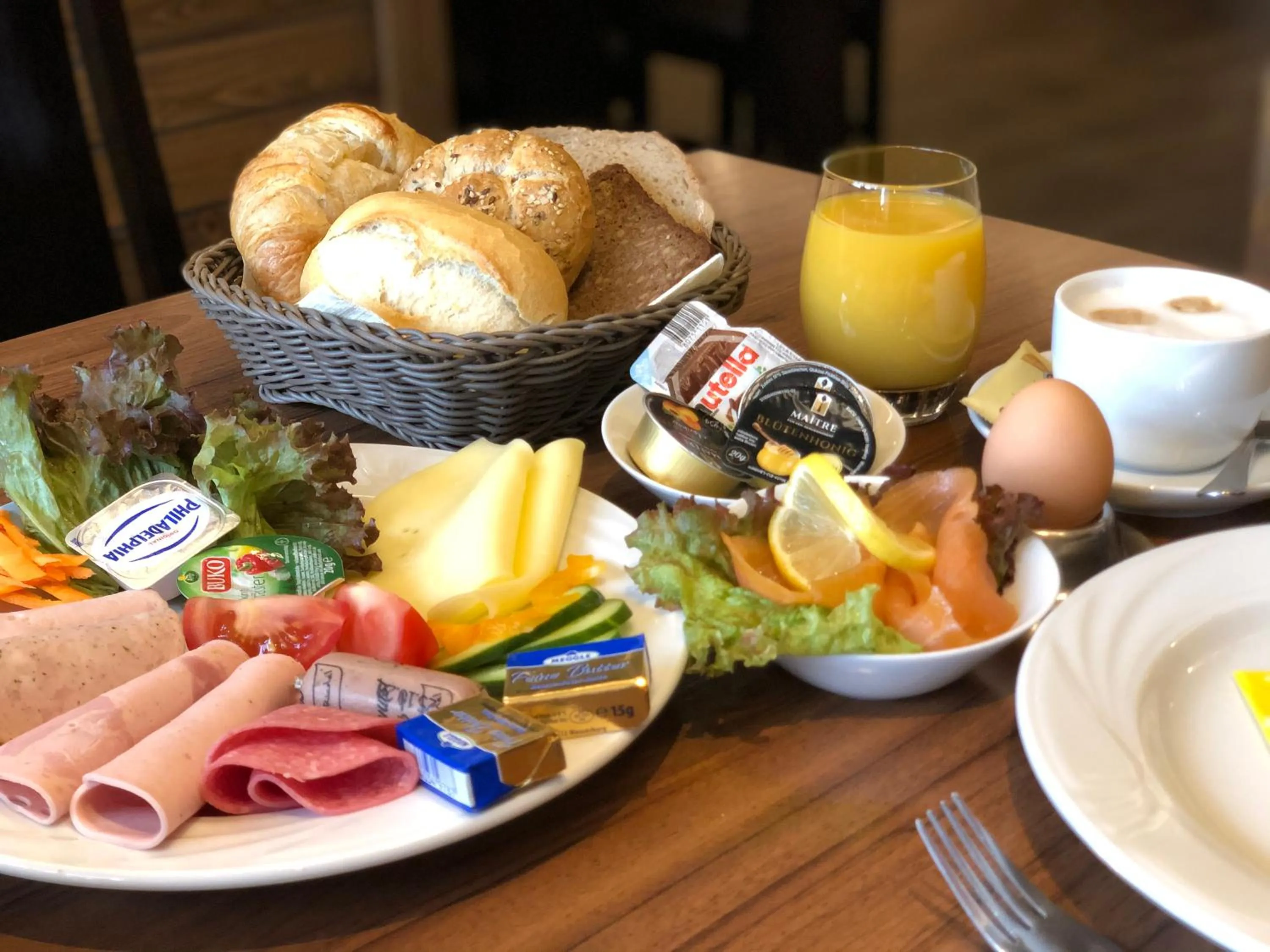 Breakfast in Motel Am Bürgerpark