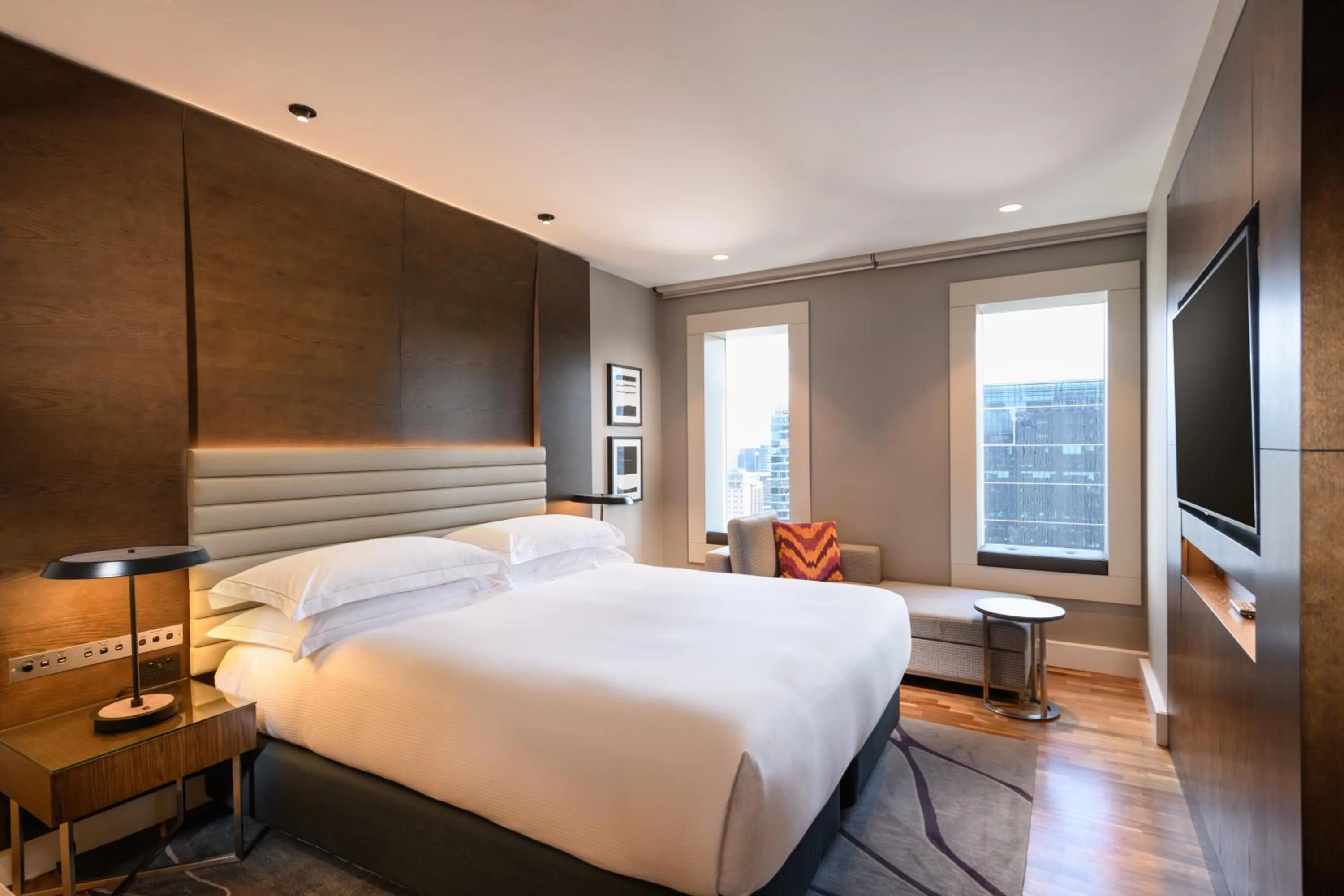 Bed in Hilton Sydney