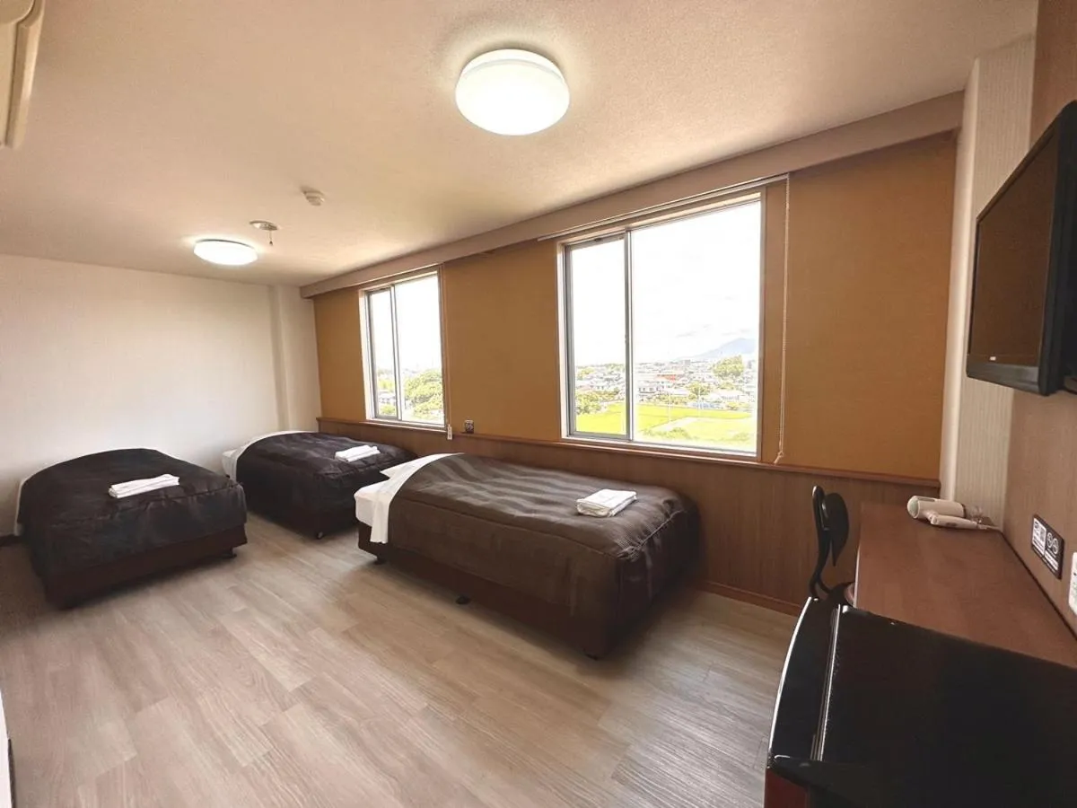 Bed in Tabist Tsukuba Sky Hotel