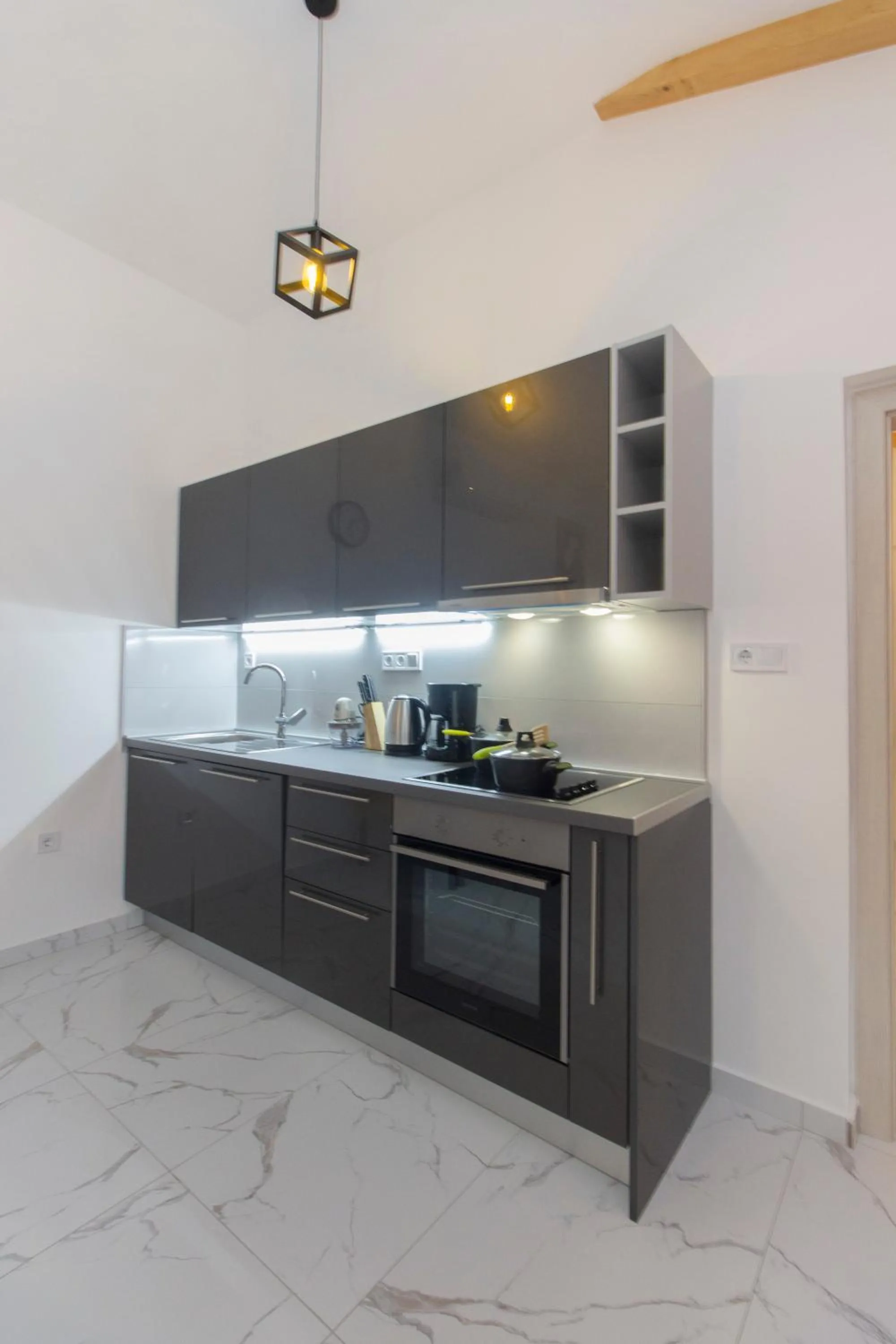 Kitchen or kitchenette in Villa Milena