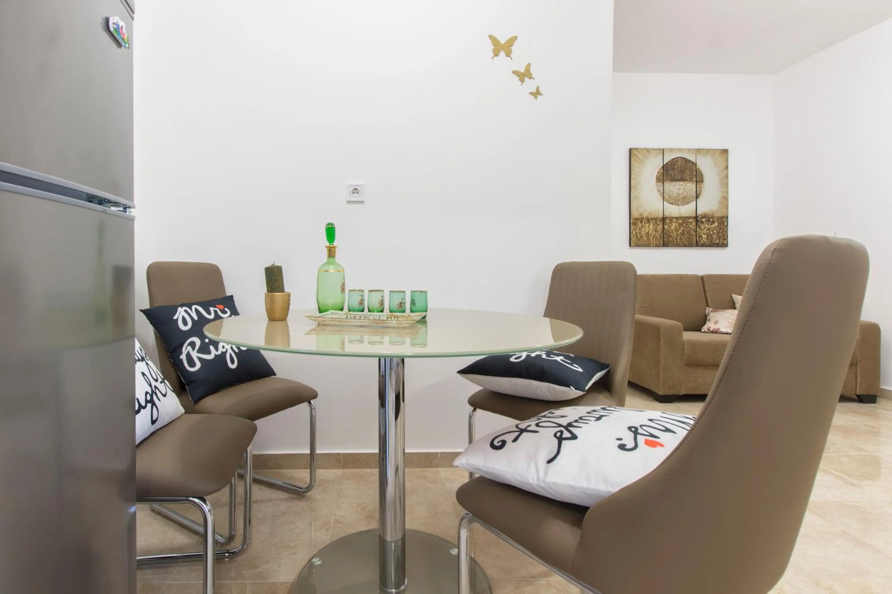 Dining area in Villa Milena