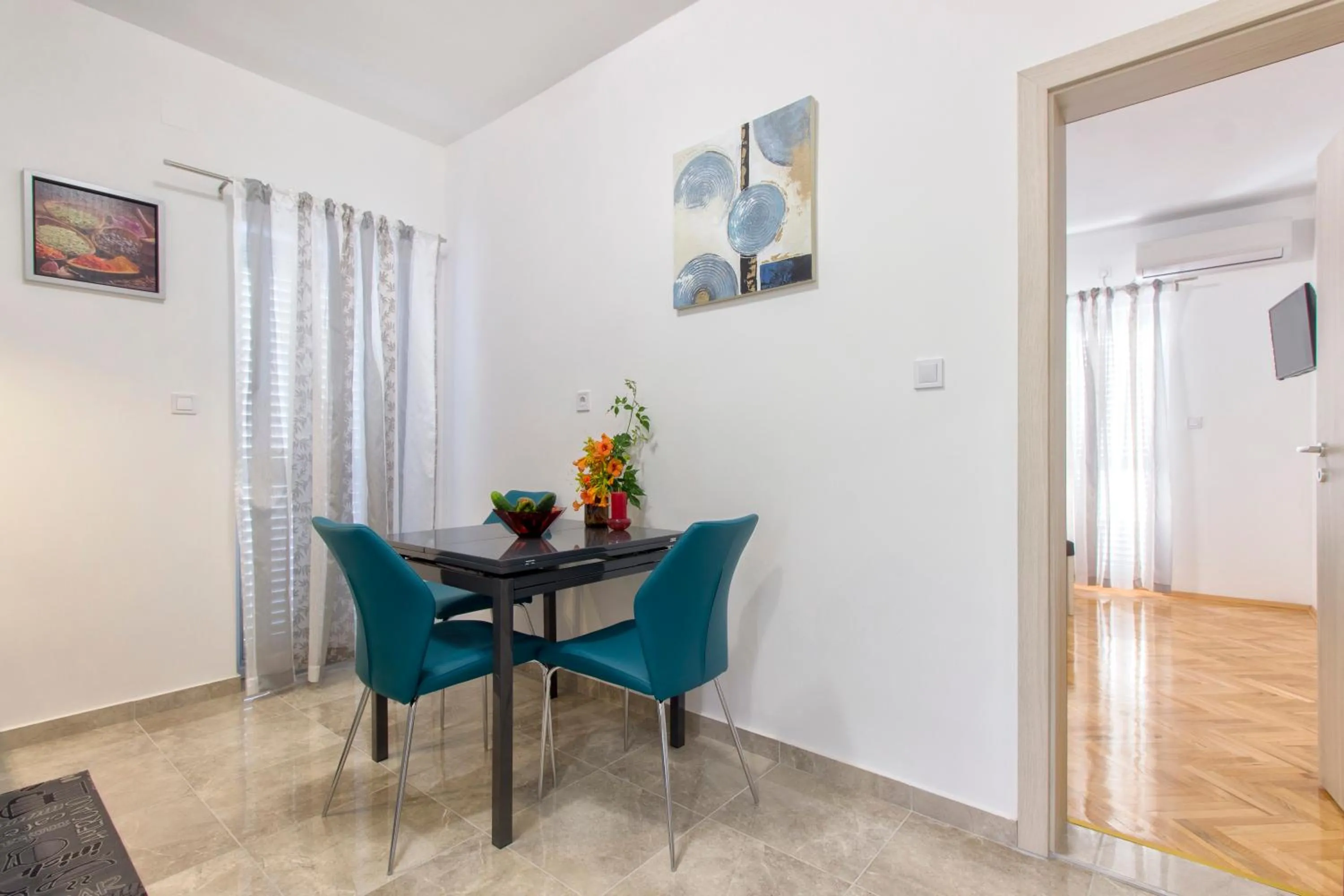Dining area in Villa Milena