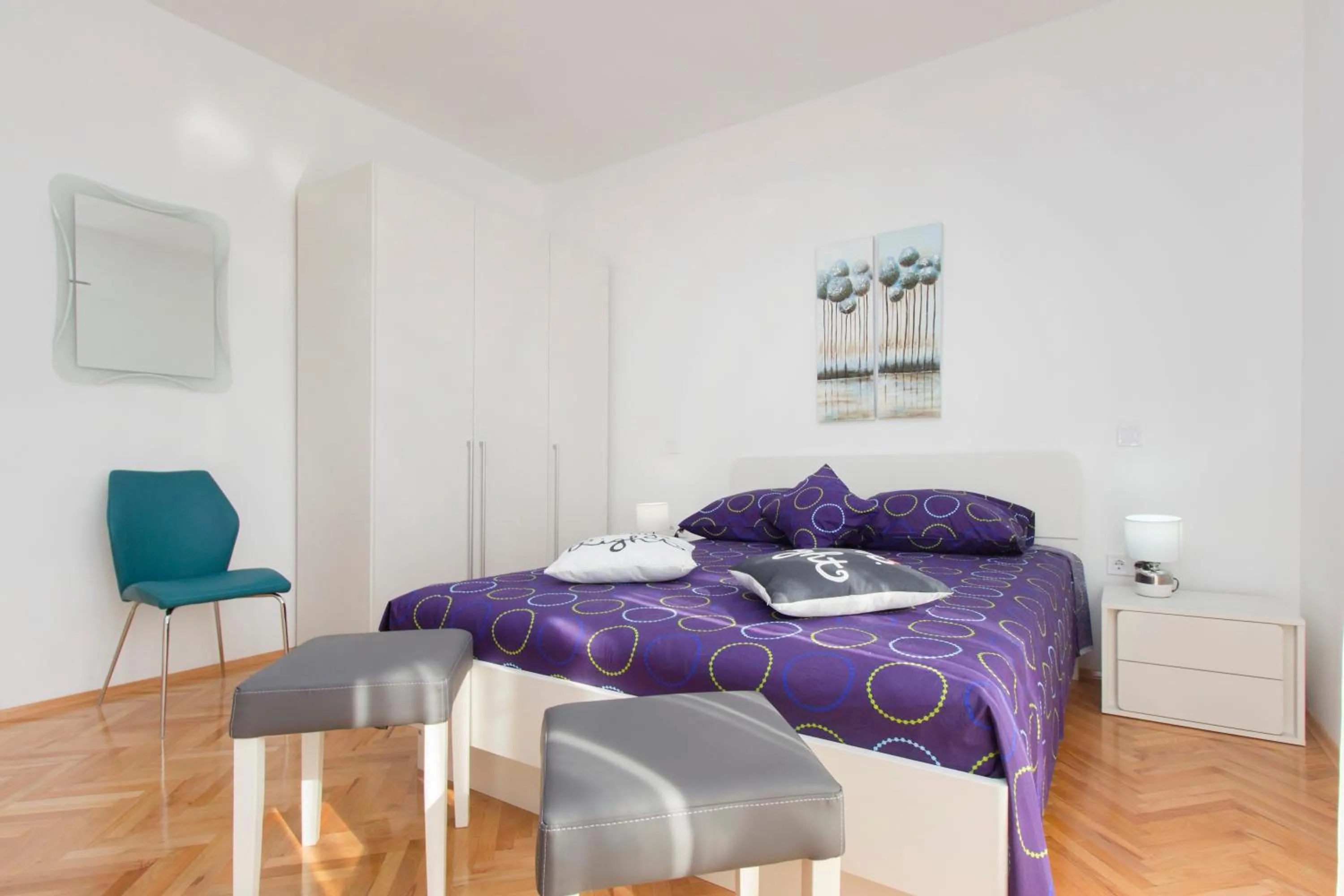 Bed in Villa Milena