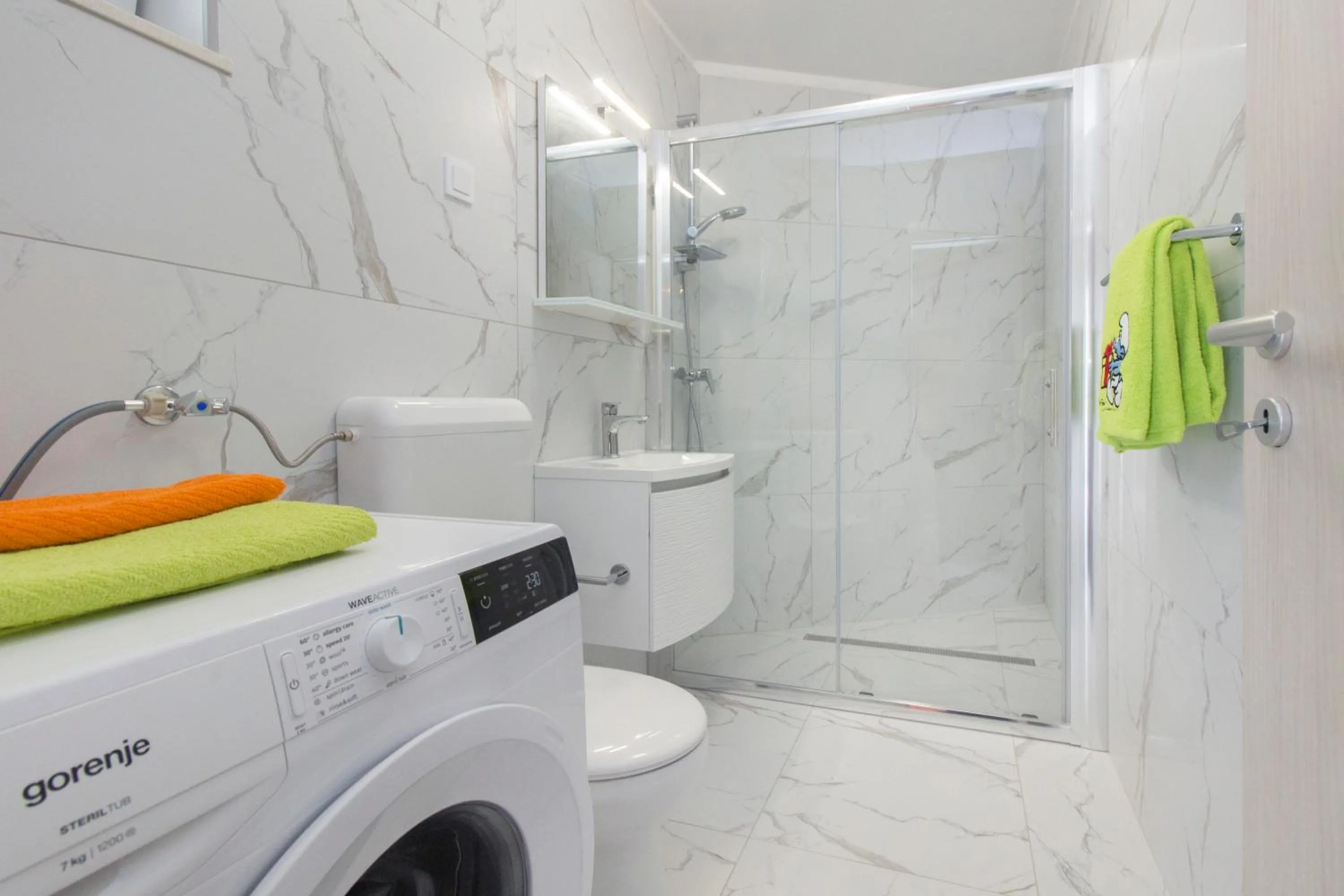 Shower in Villa Milena