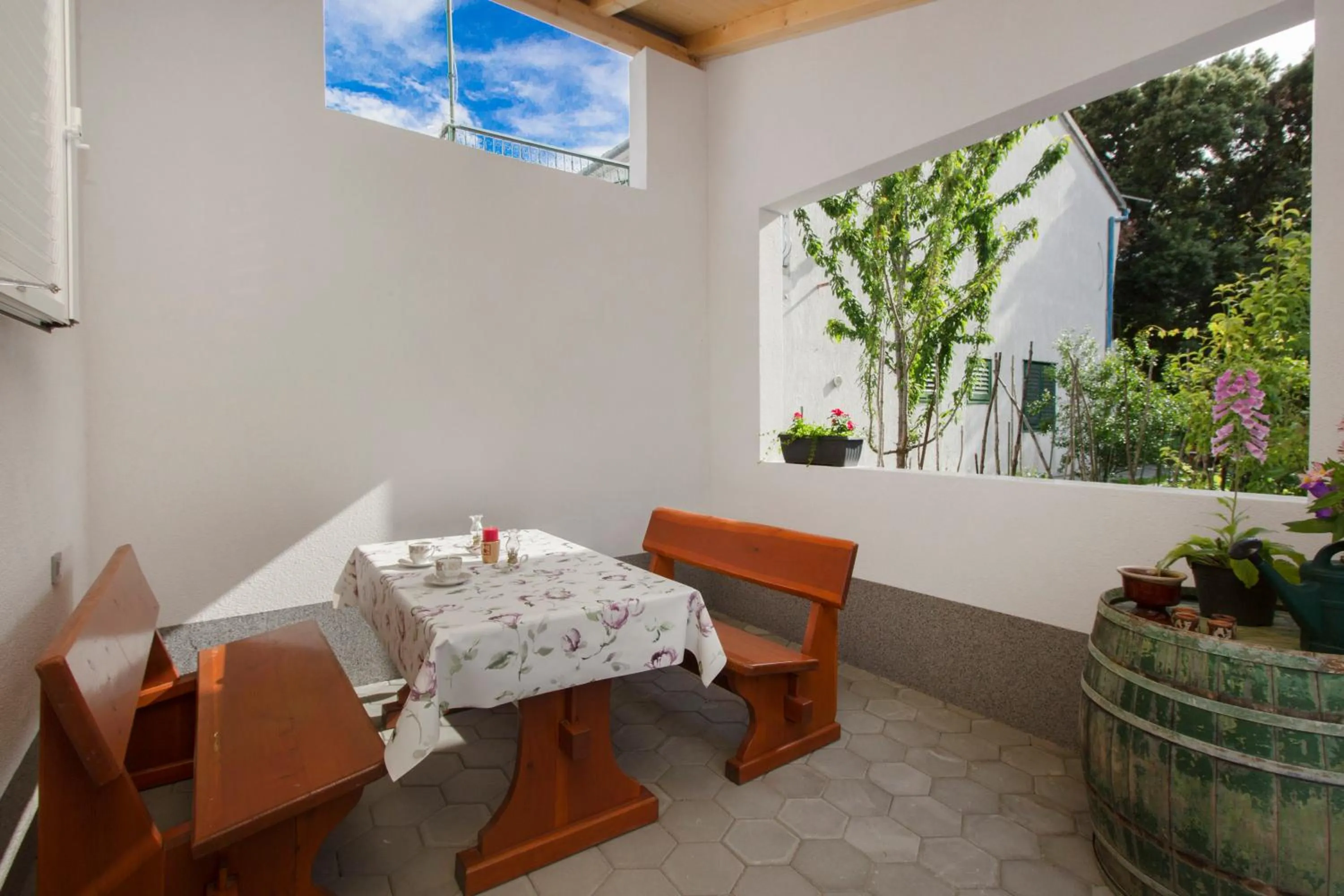 Patio in Villa Milena