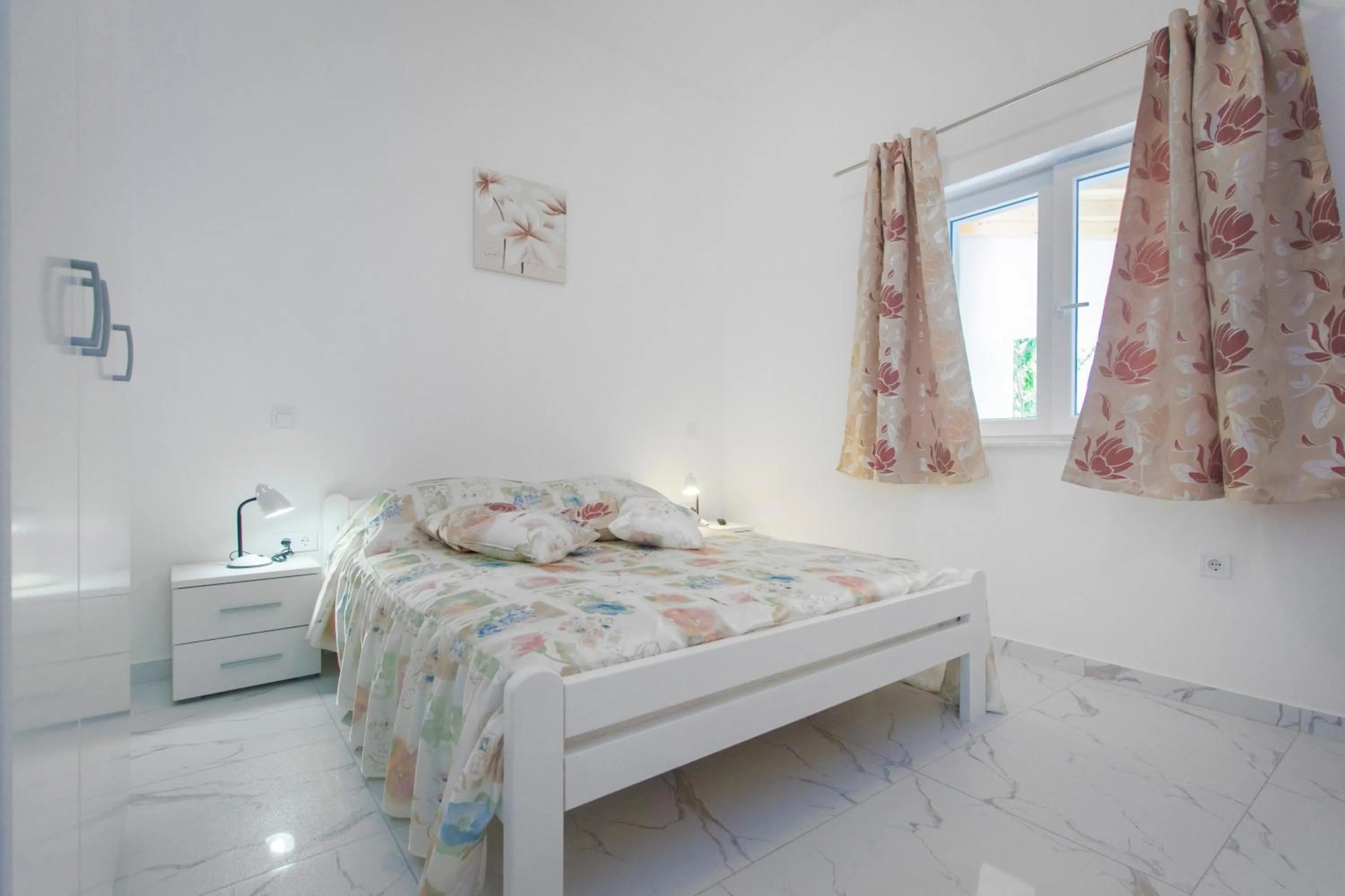Bed in Villa Milena