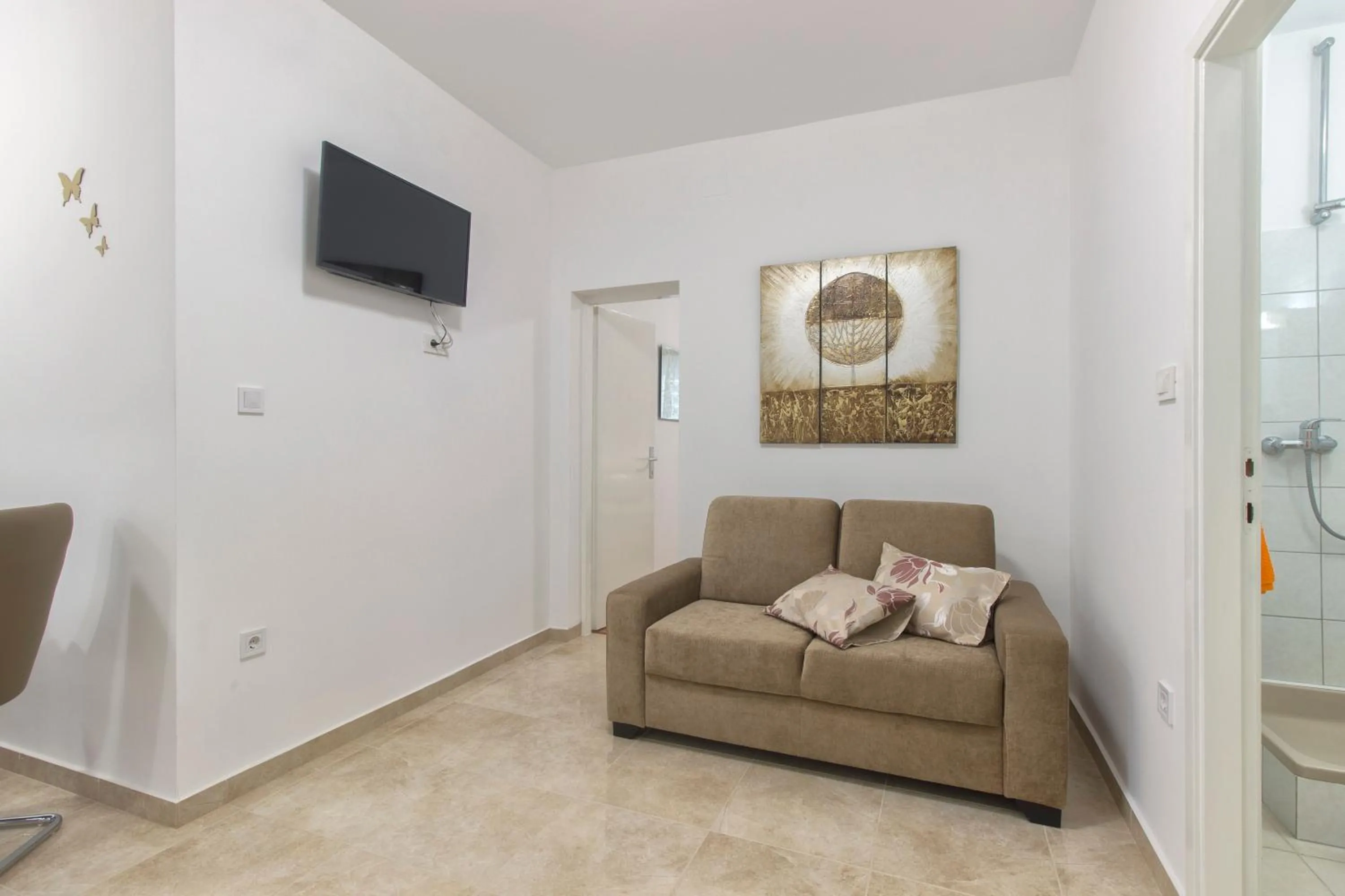 Bed in Villa Milena