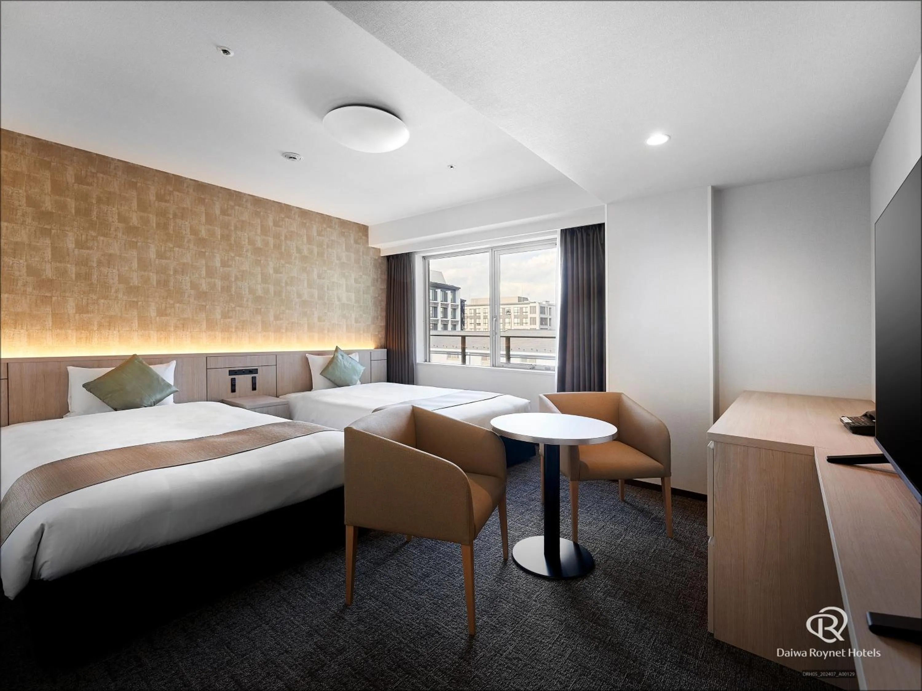 Bedroom, Bed in Daiwa Roynet Hotel Kyoto-Hachijoguchi