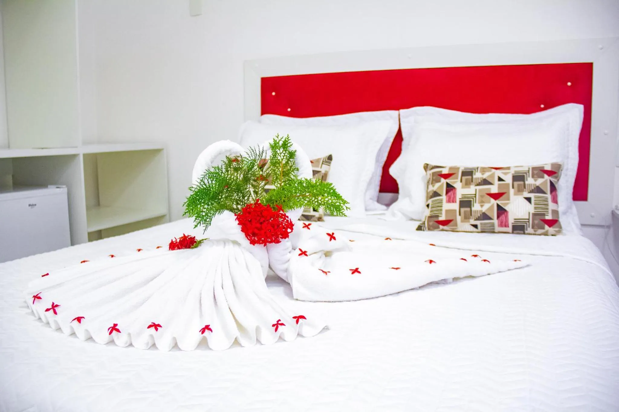 Bedroom, Bed in Pousada Polymar