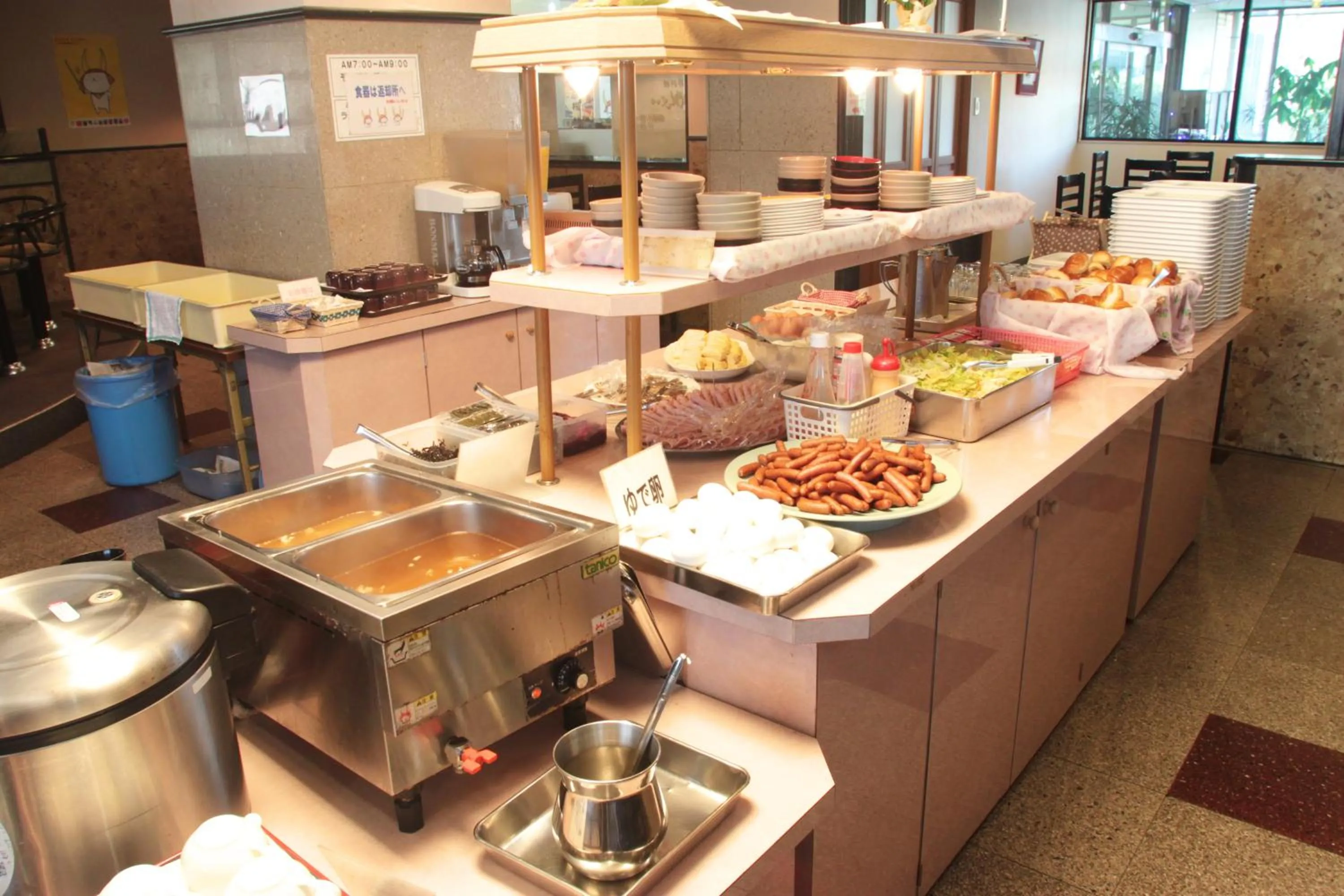 Breakfast in Hikone Station Hotel