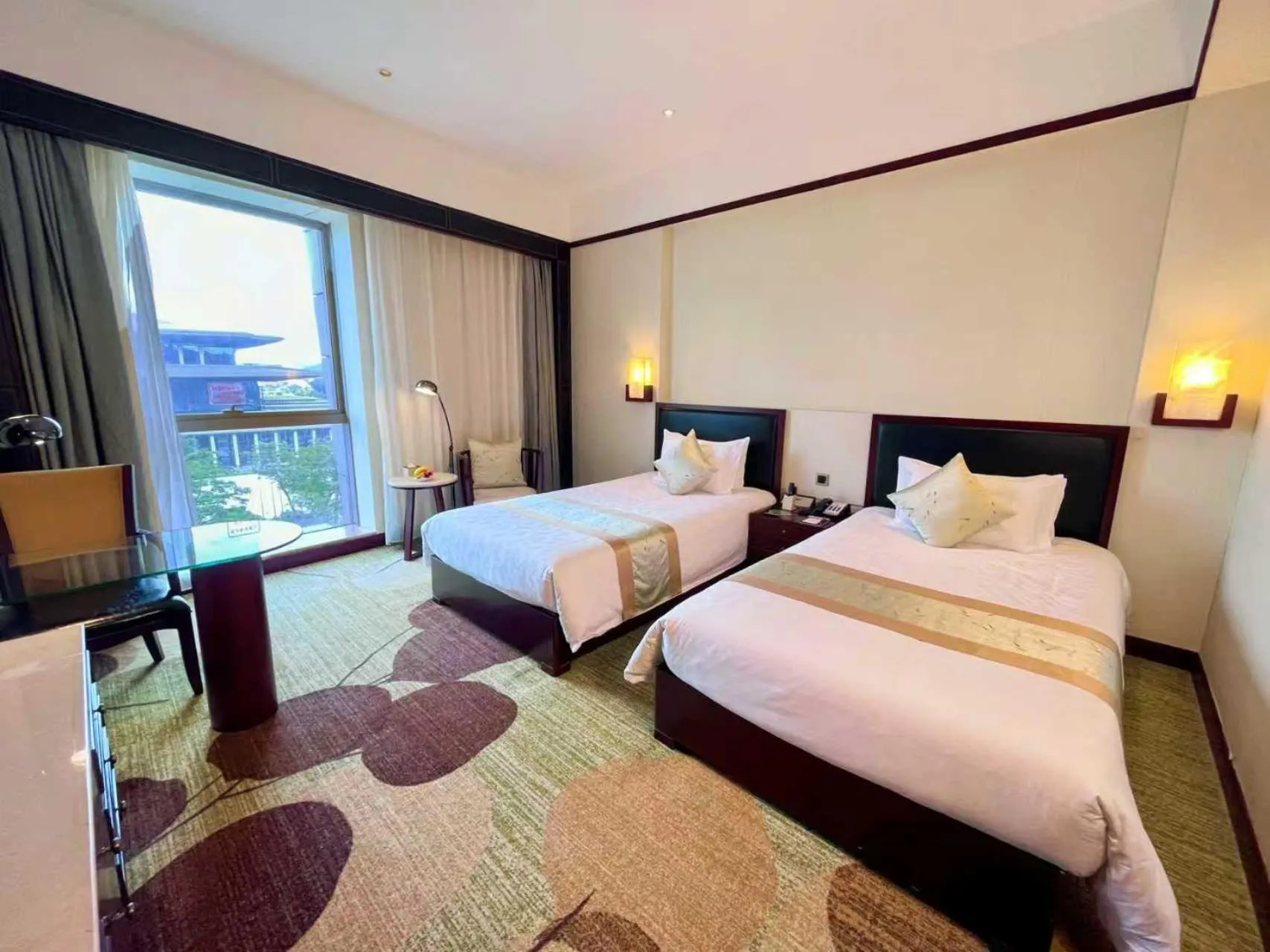 Bed in Guangzhou Baiyun International Convention Center