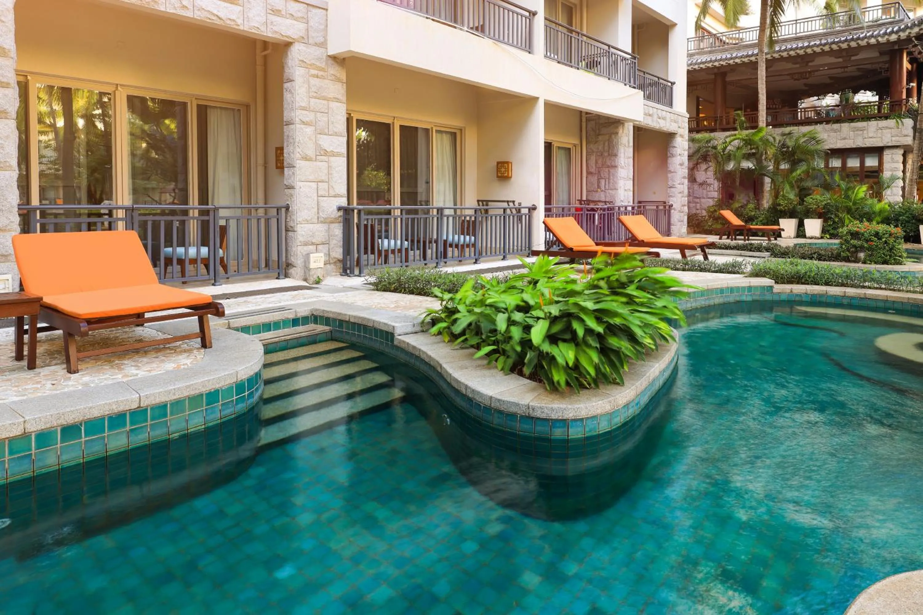 Balcony/Terrace in Swissôtel Sanya Yalong Bay