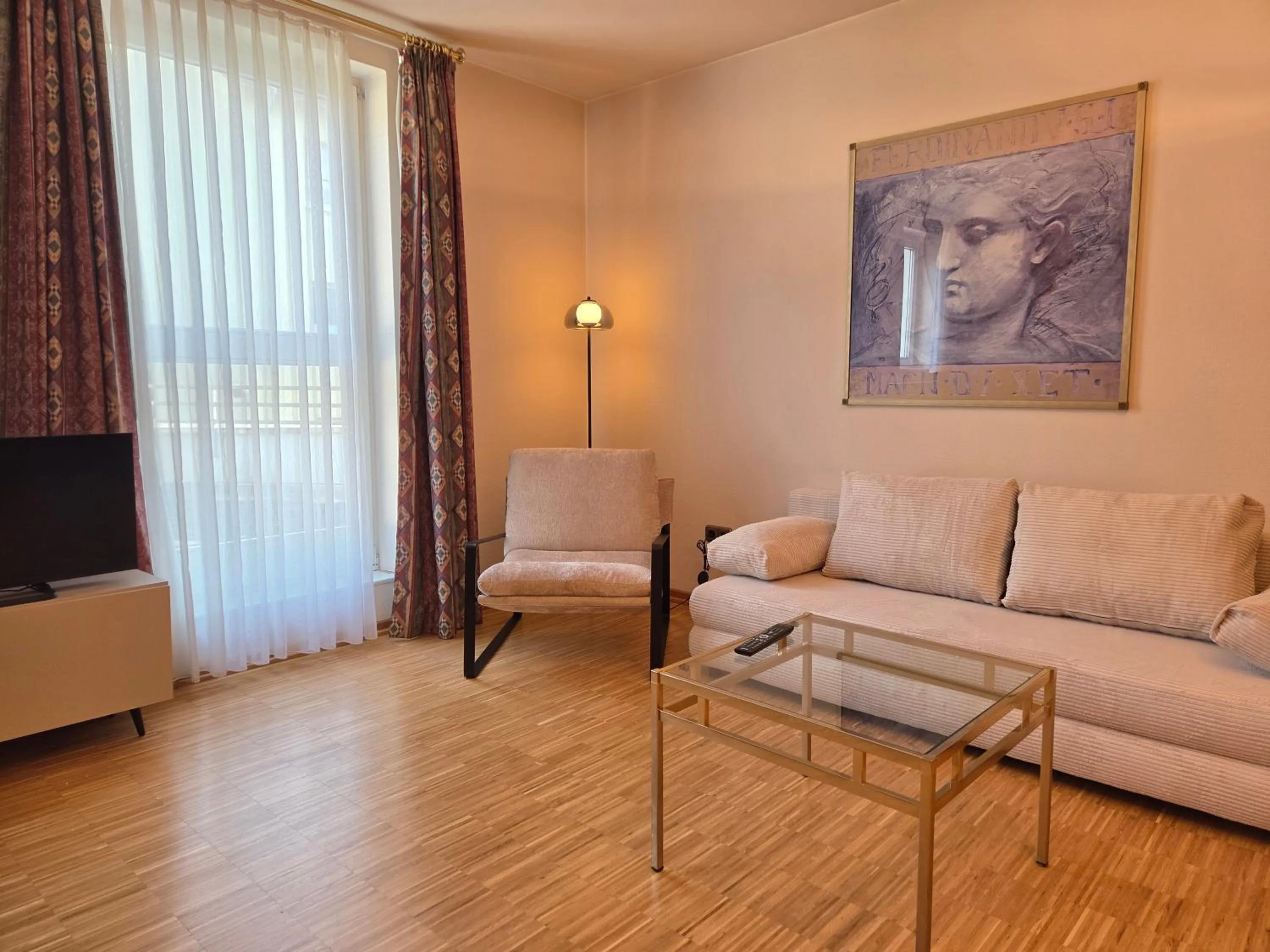 Living room in Posthaus Hotel Residenz