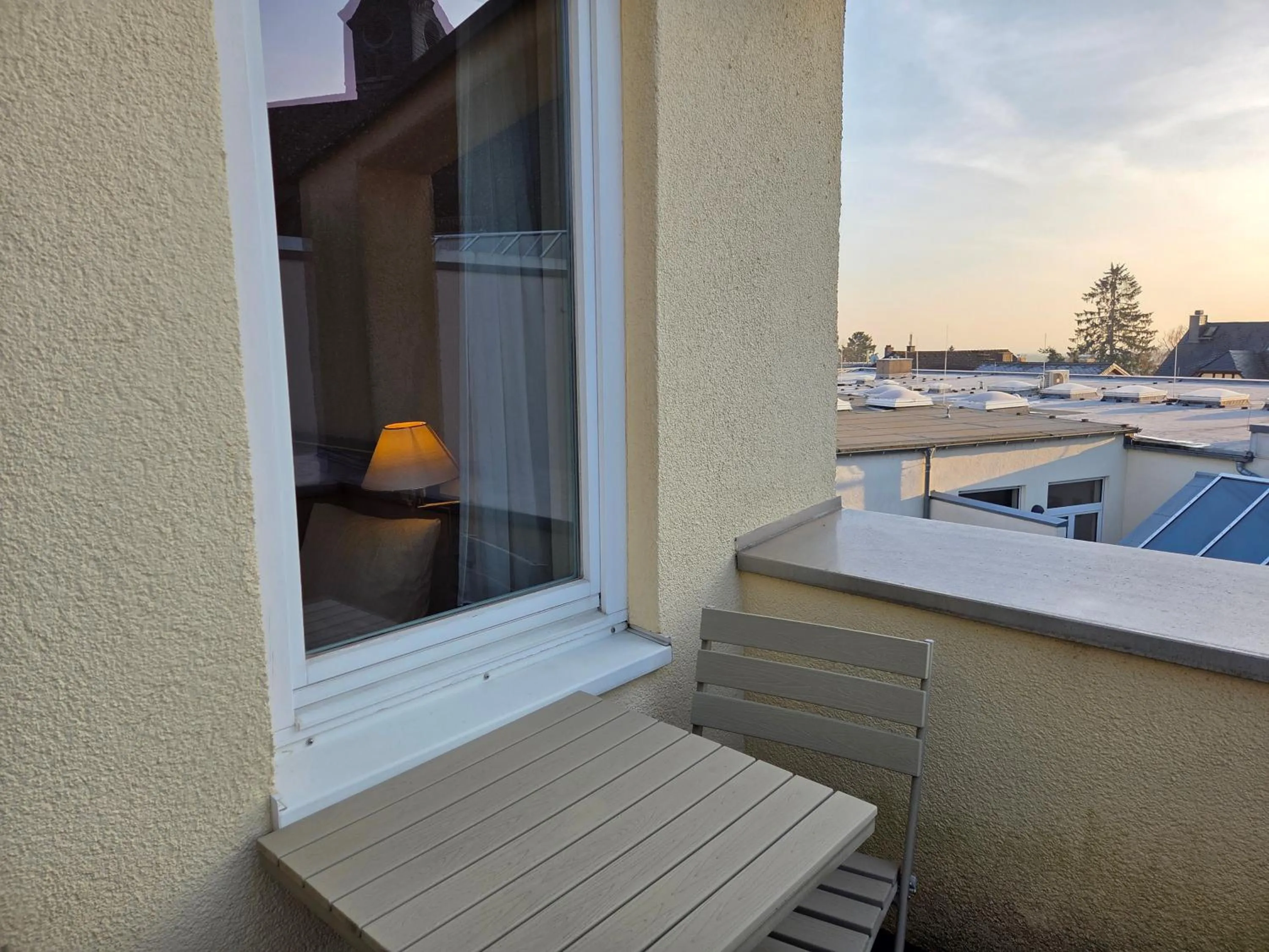 Balcony/Terrace in Posthaus Hotel Residenz