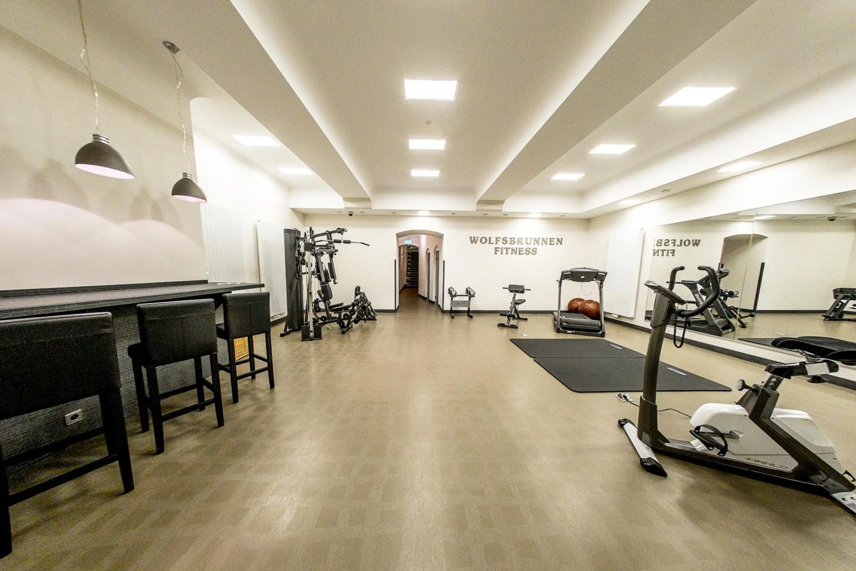 Fitness centre/facilities in Schloss Hotel Wolfsbrunnen