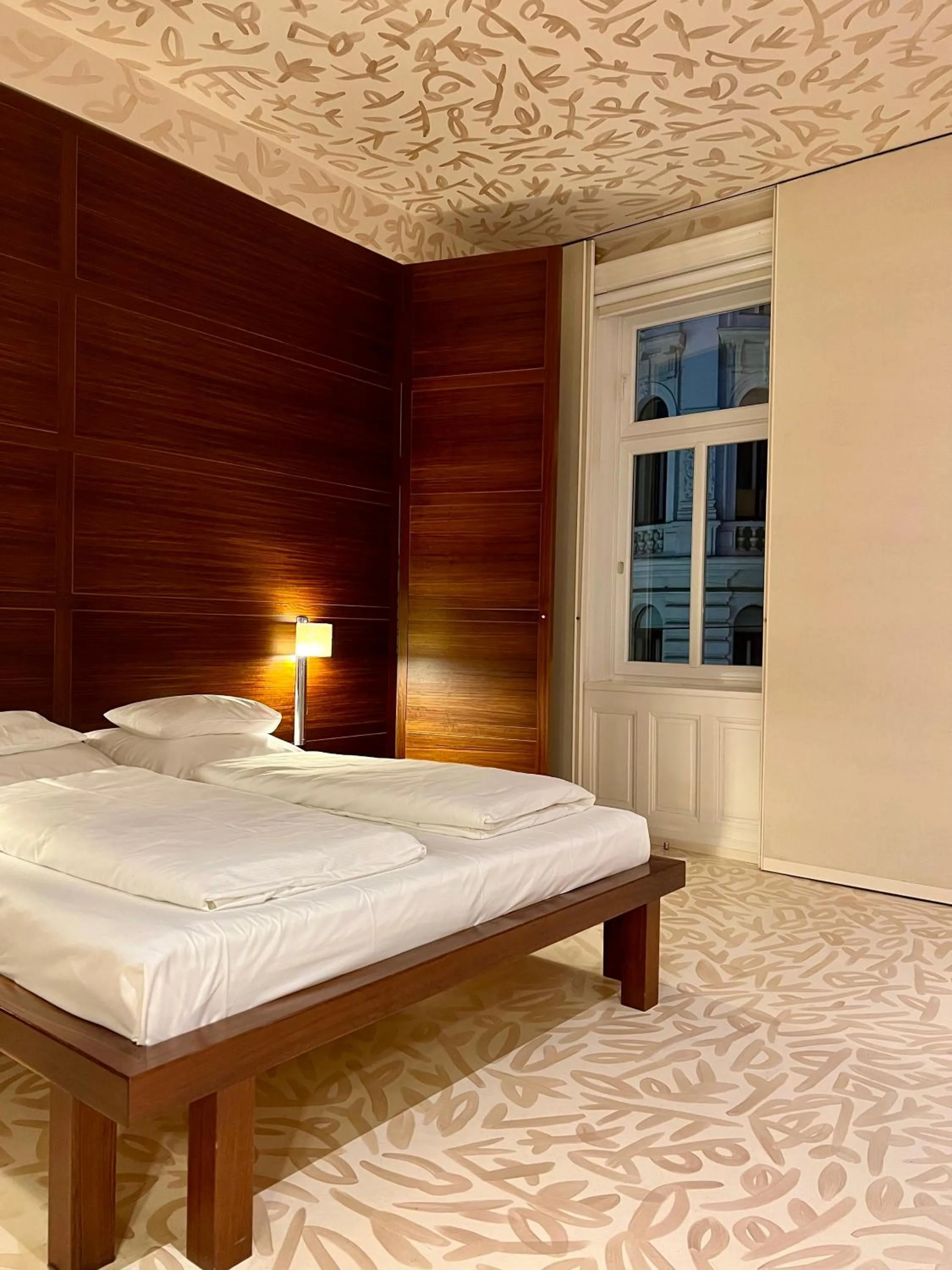 Bed in Hotel Rathaus - Wein & Design