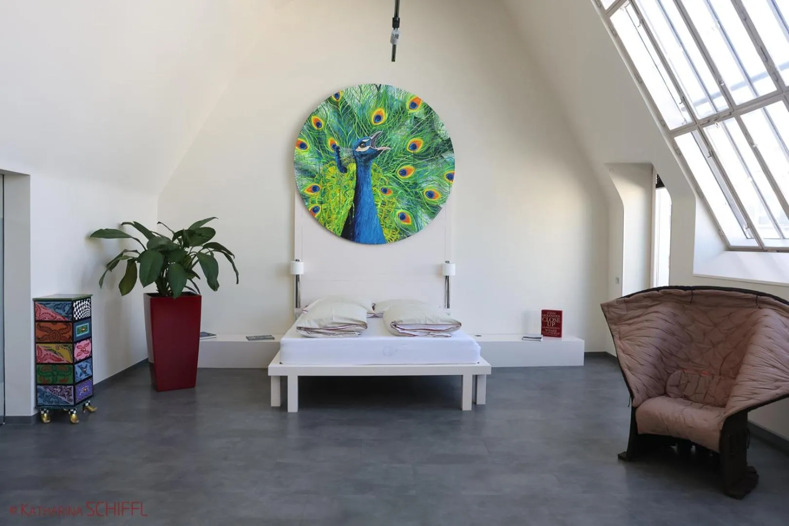 Bed in Hotel Rathaus - Wein & Design