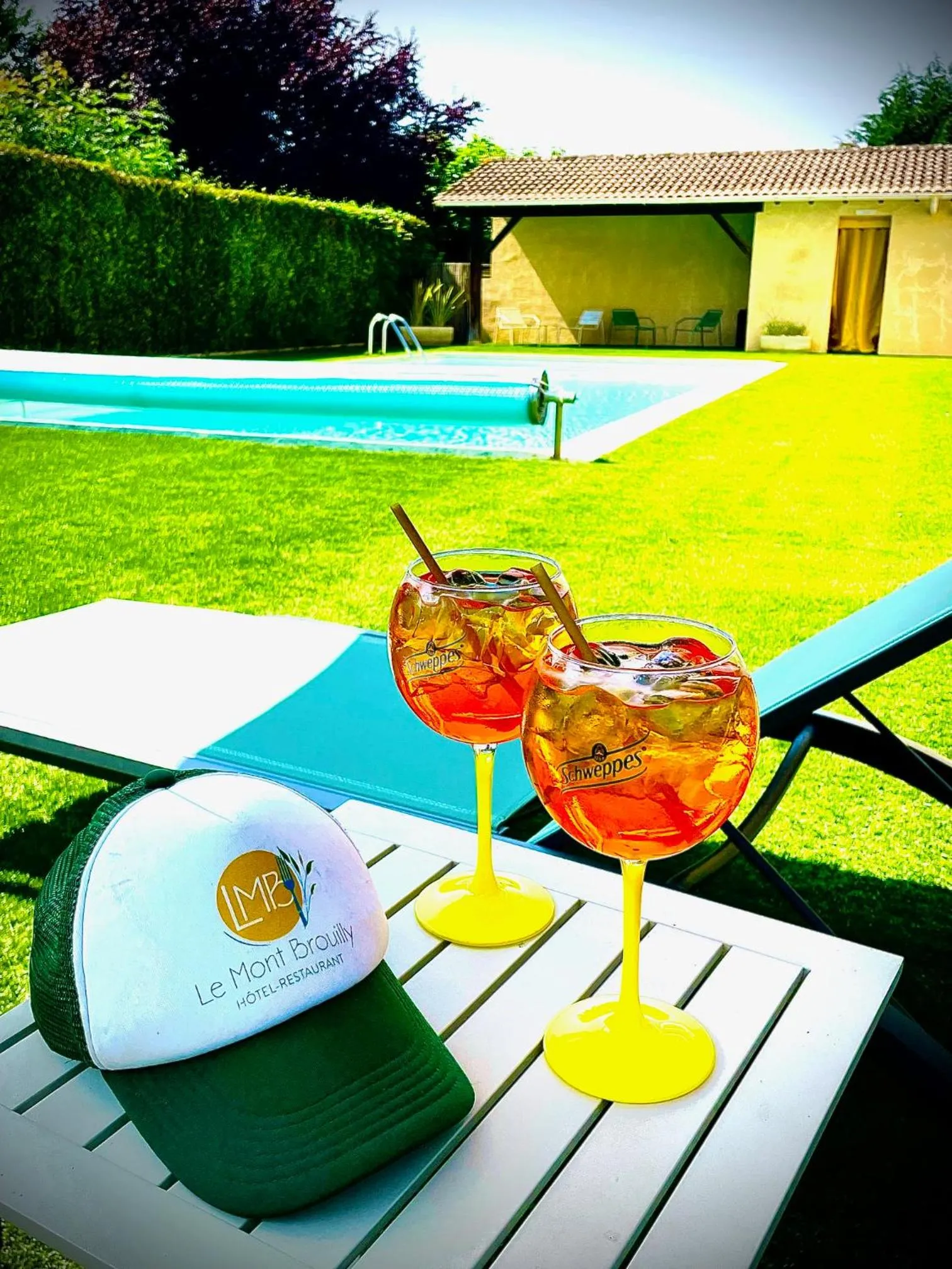 Swimming pool in Le Mont Brouilly