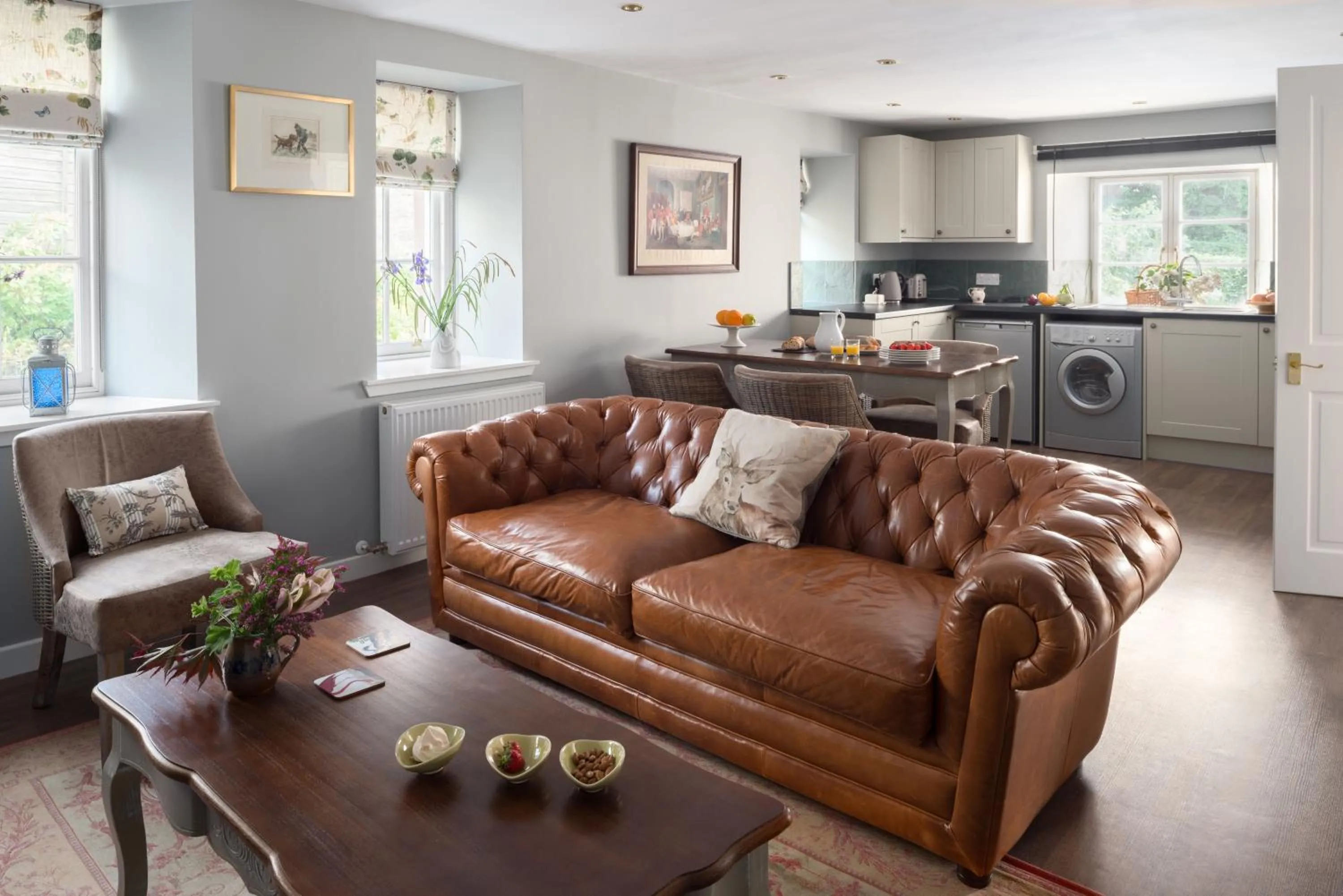 Kitchen or kitchenette in Meikleour Arms Hotel & Restaurant