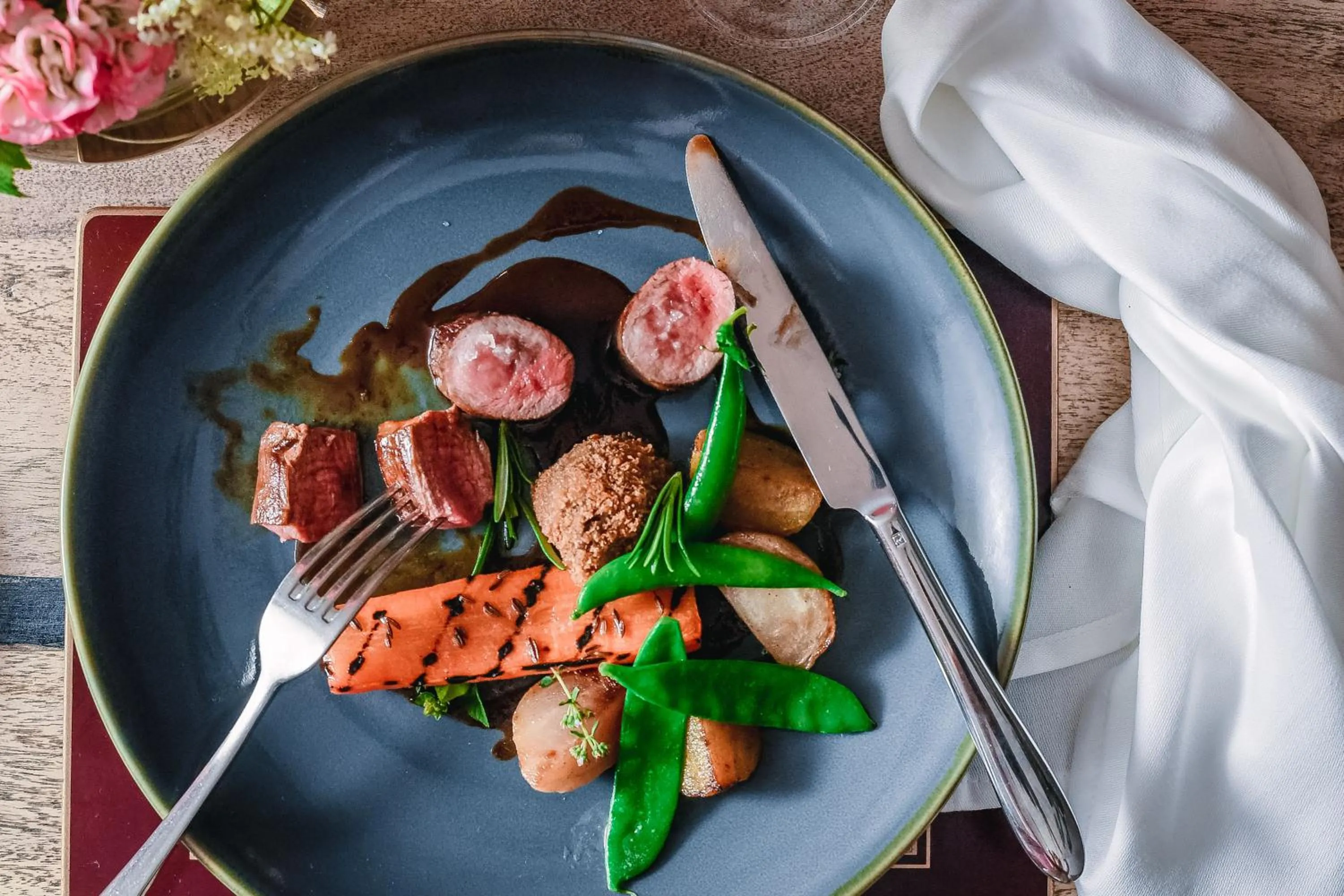 Food close-up in Meikleour Arms Hotel & Restaurant