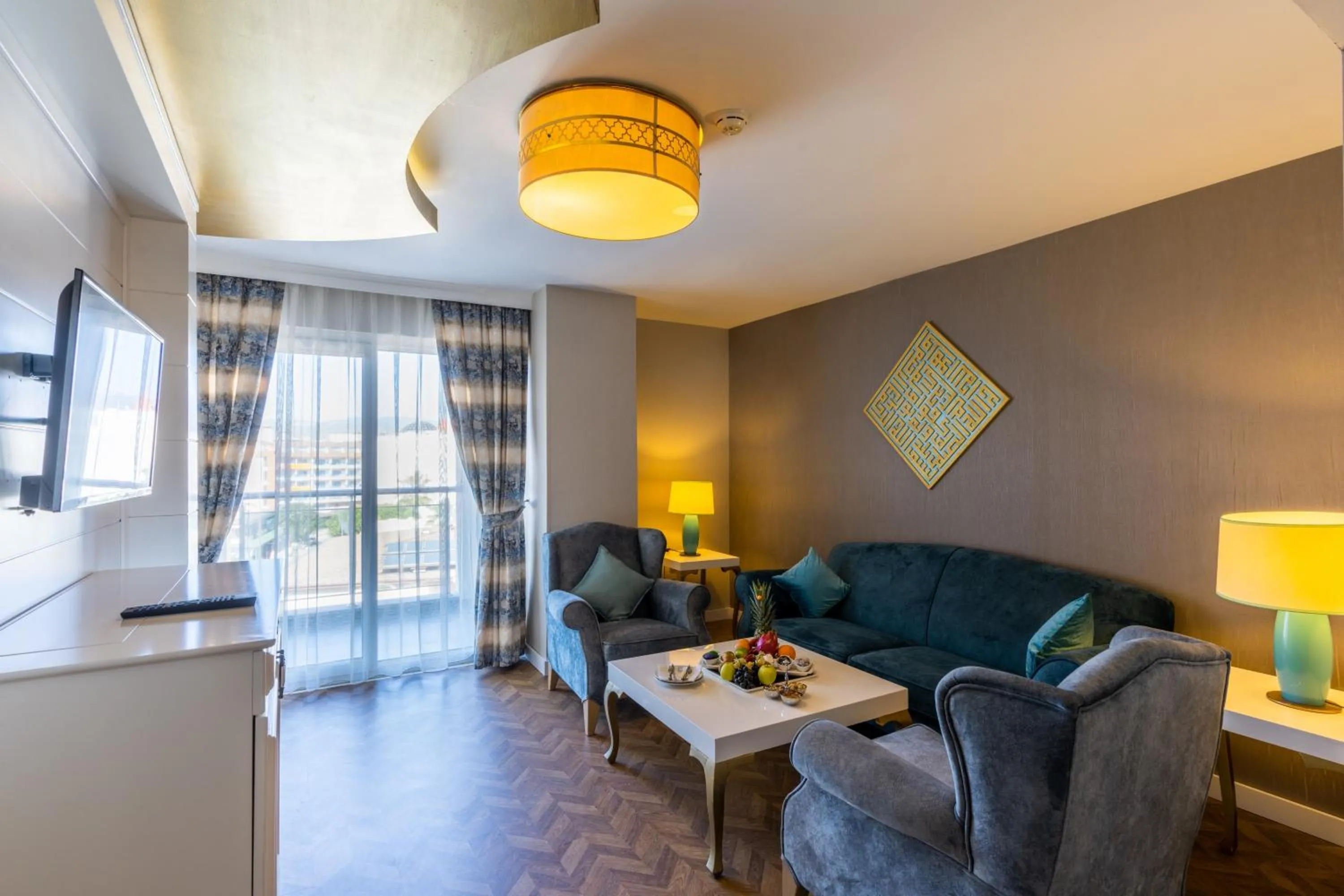 Living room in Adenya Hotel & Resort Halal All Inclusive