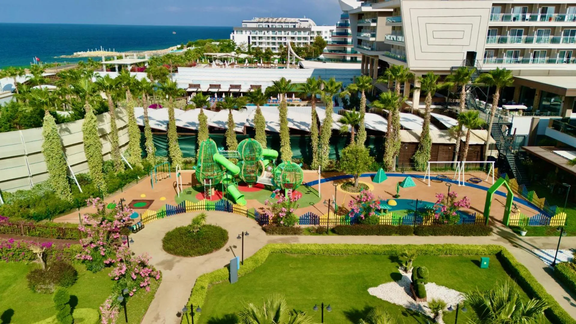 Children play ground in Adenya Hotel & Resort Halal All Inclusive