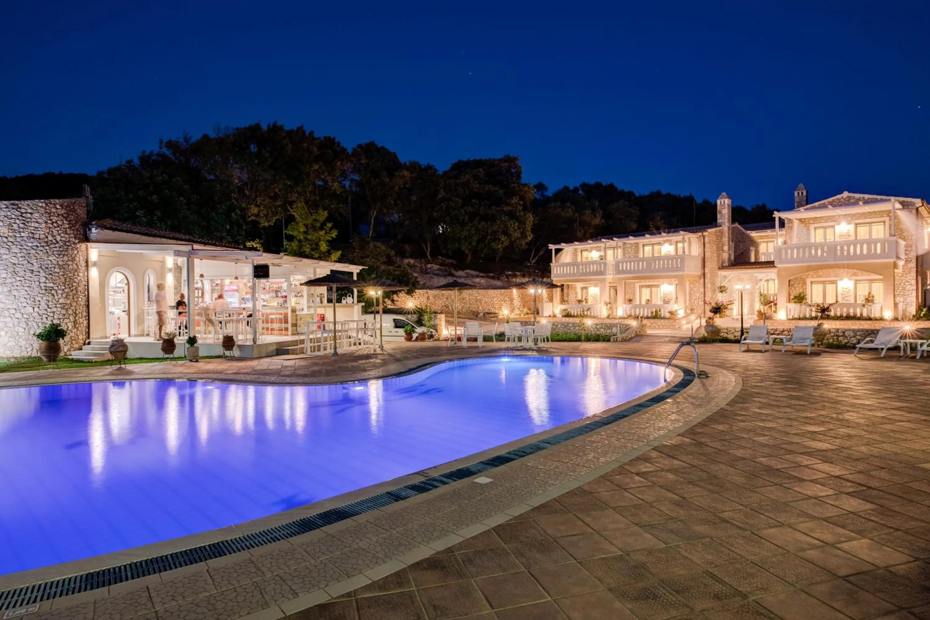 Property building in Anemolia Parga Suites