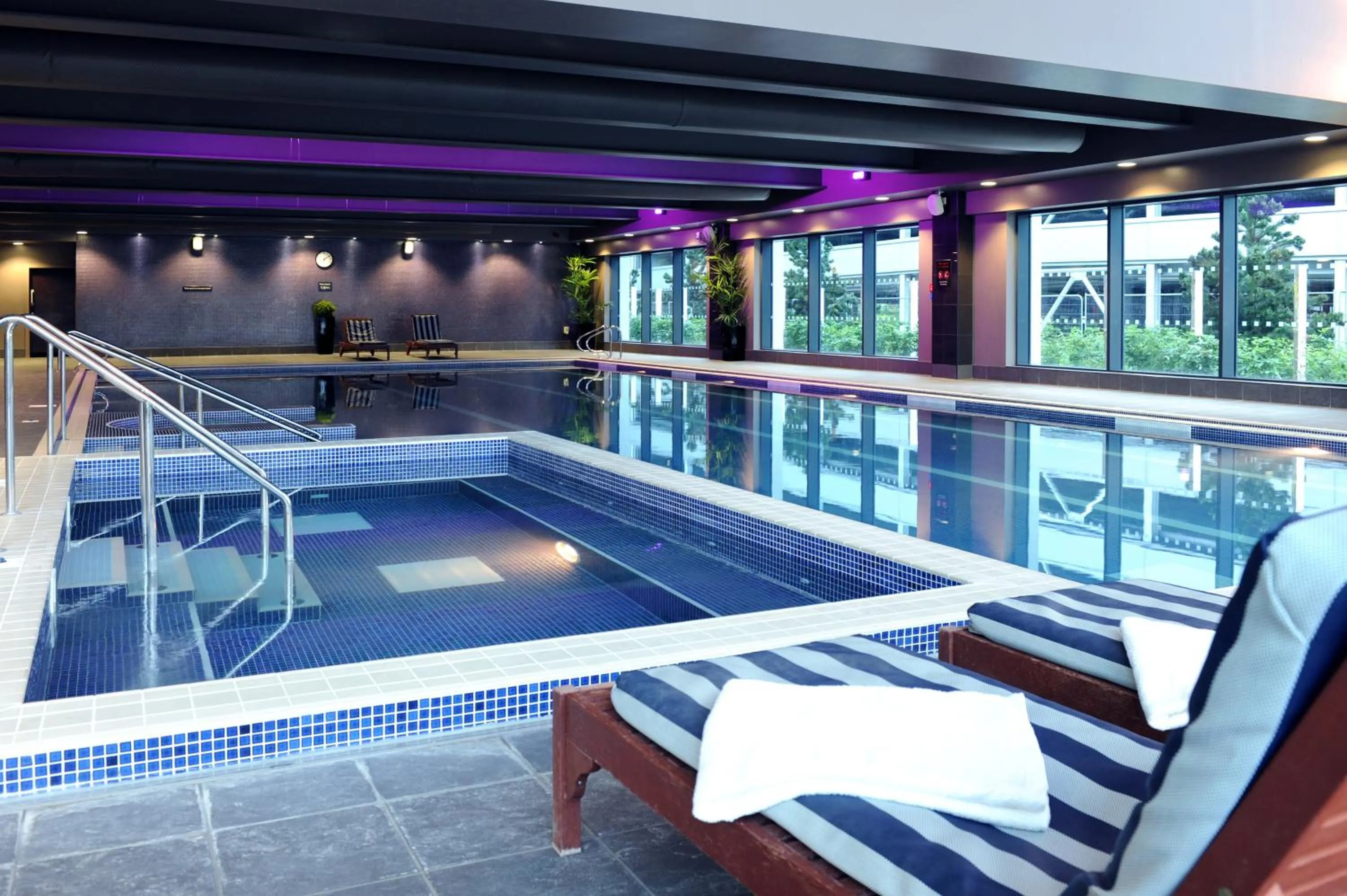 Swimming pool in Village Hotel Farnborough