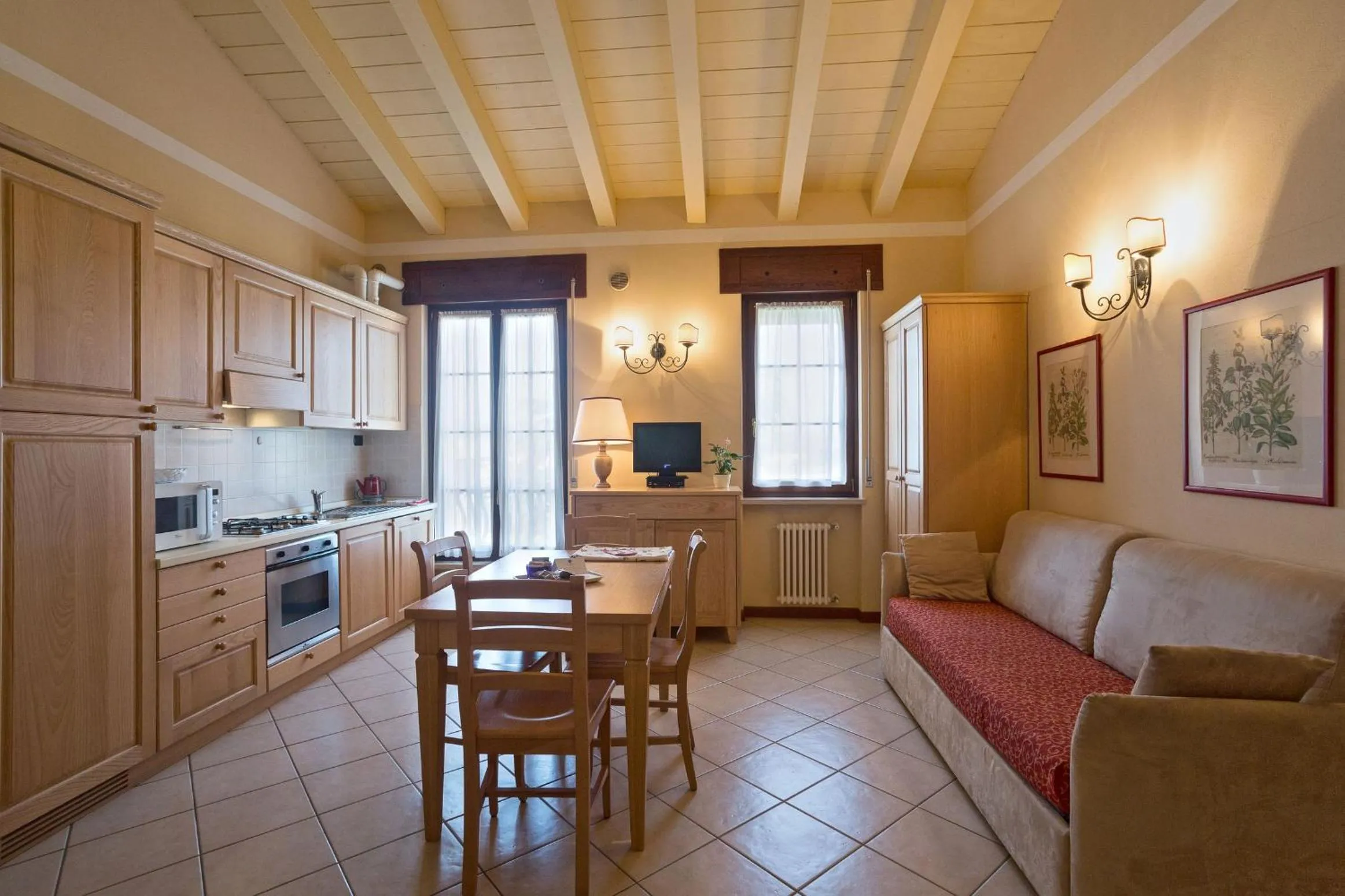 Kitchen or kitchenette in Residence Villa Mainard