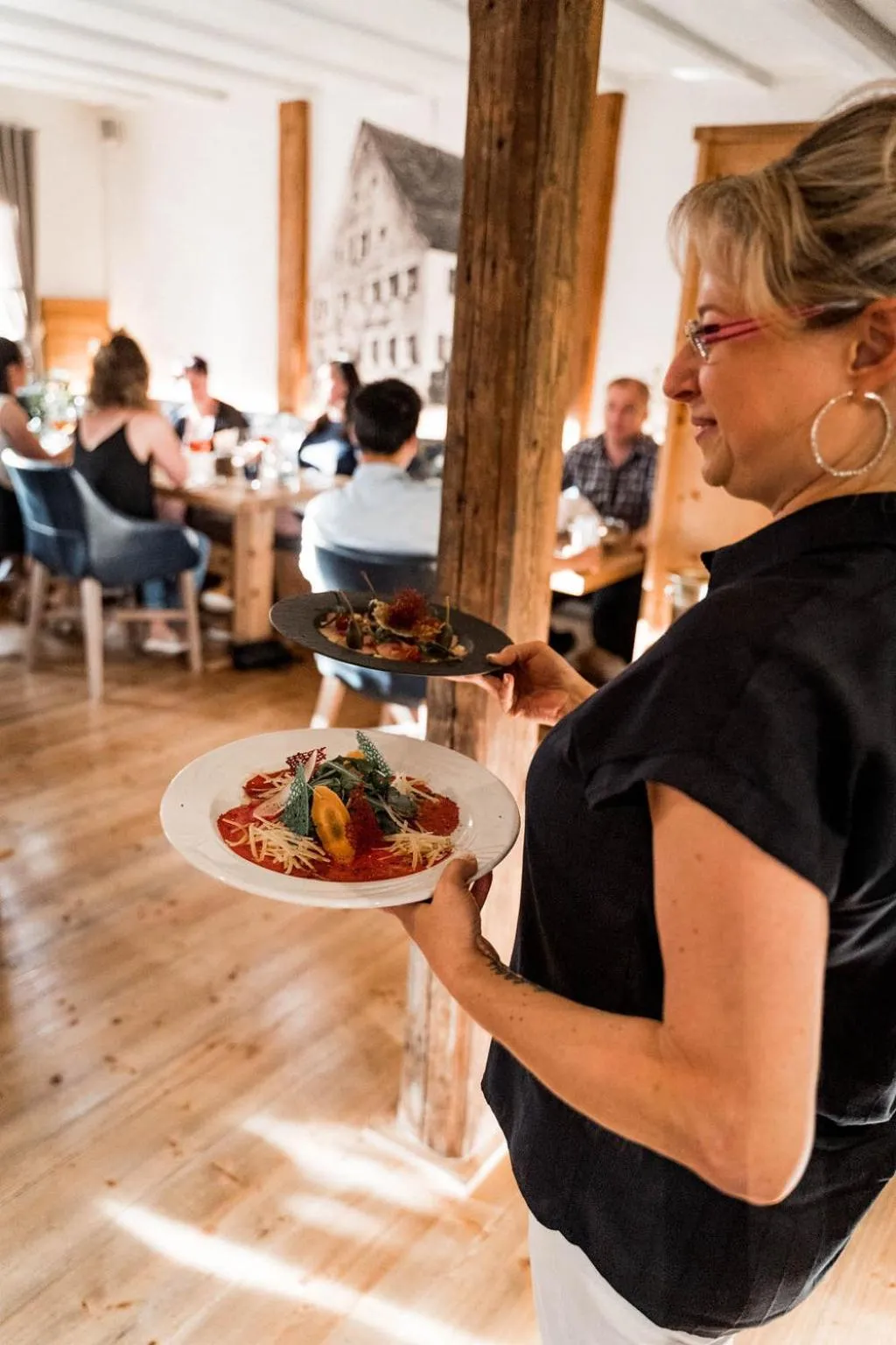 Food and drinks in Rossano Boutique Hotel & Ristorante