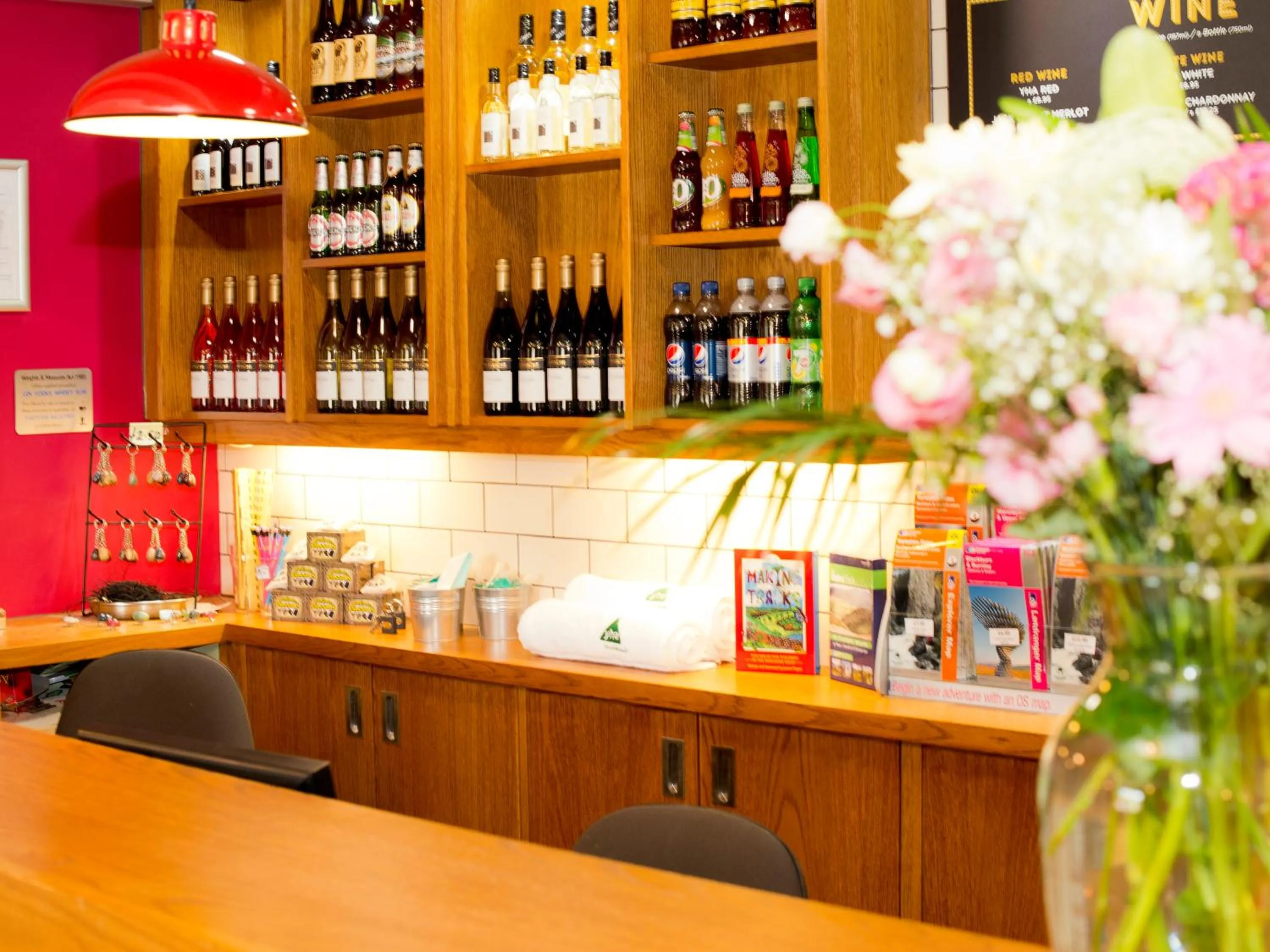 Lobby or reception in YHA Malham