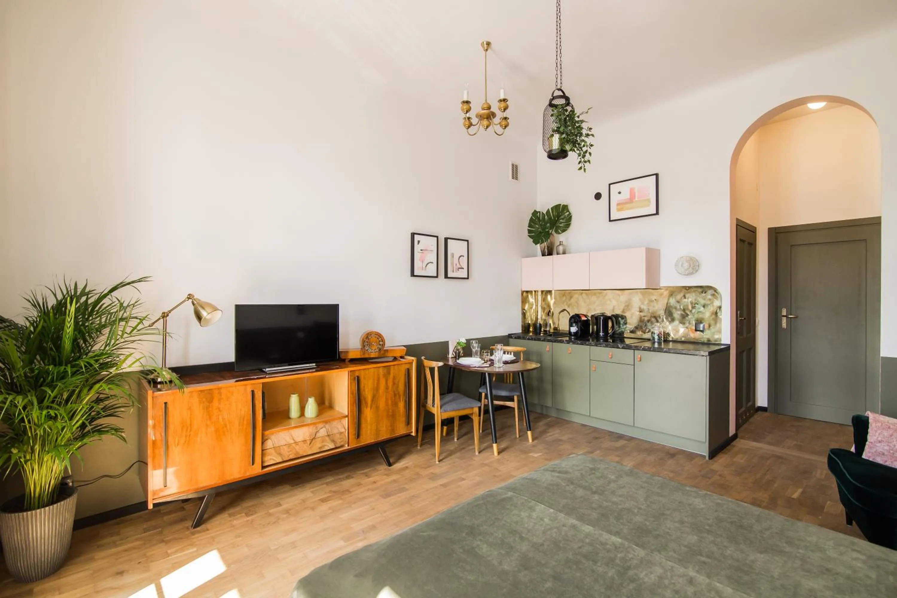 Bed in Aparthotel Nowy Świat 28