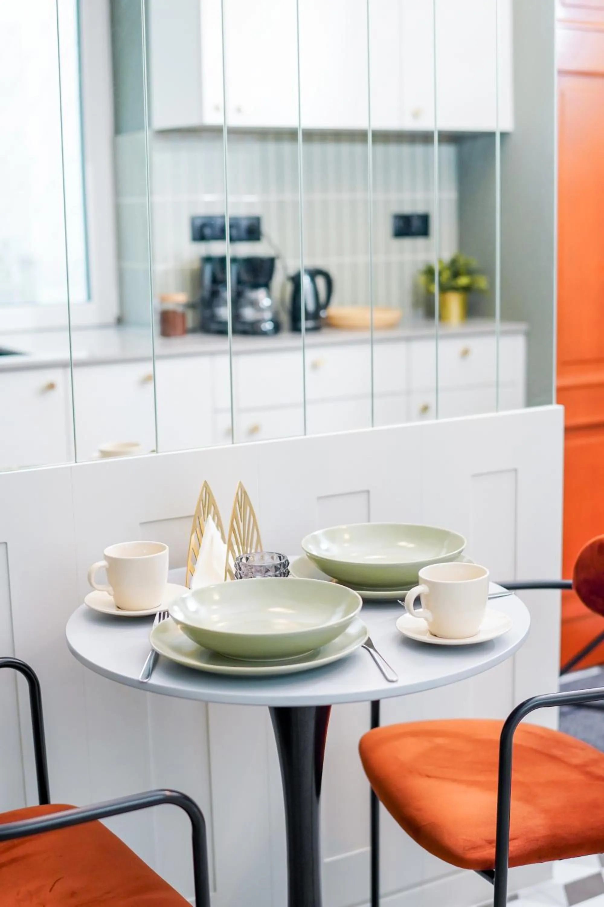 Coffee/tea facilities in Aparthotel Nowy Świat 28