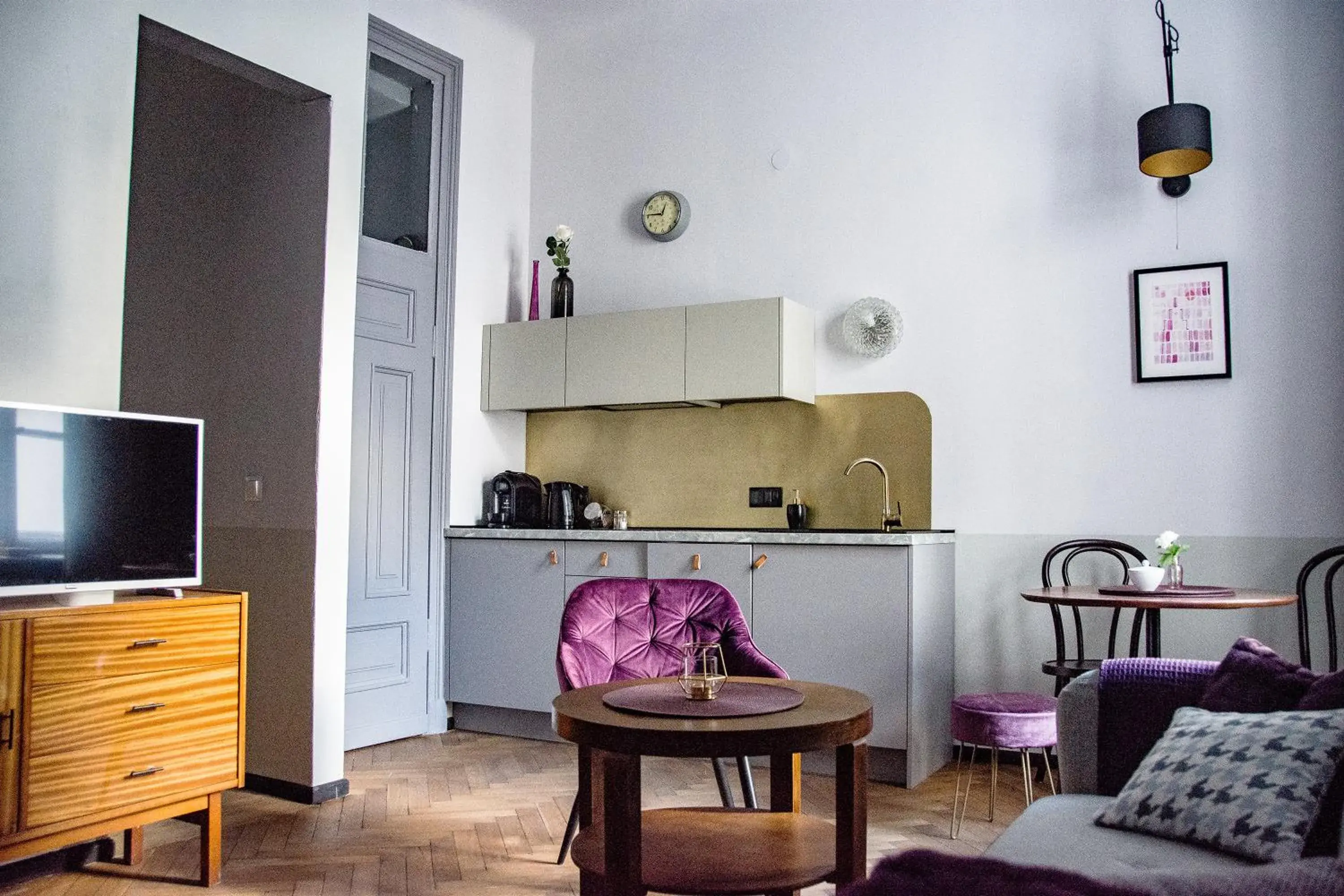 Deluxe Studio - single occupancy in Aparthotel Nowy Świat 28 Deluxe Studio - single occupancy in Aparthotel Nowy Świat 28