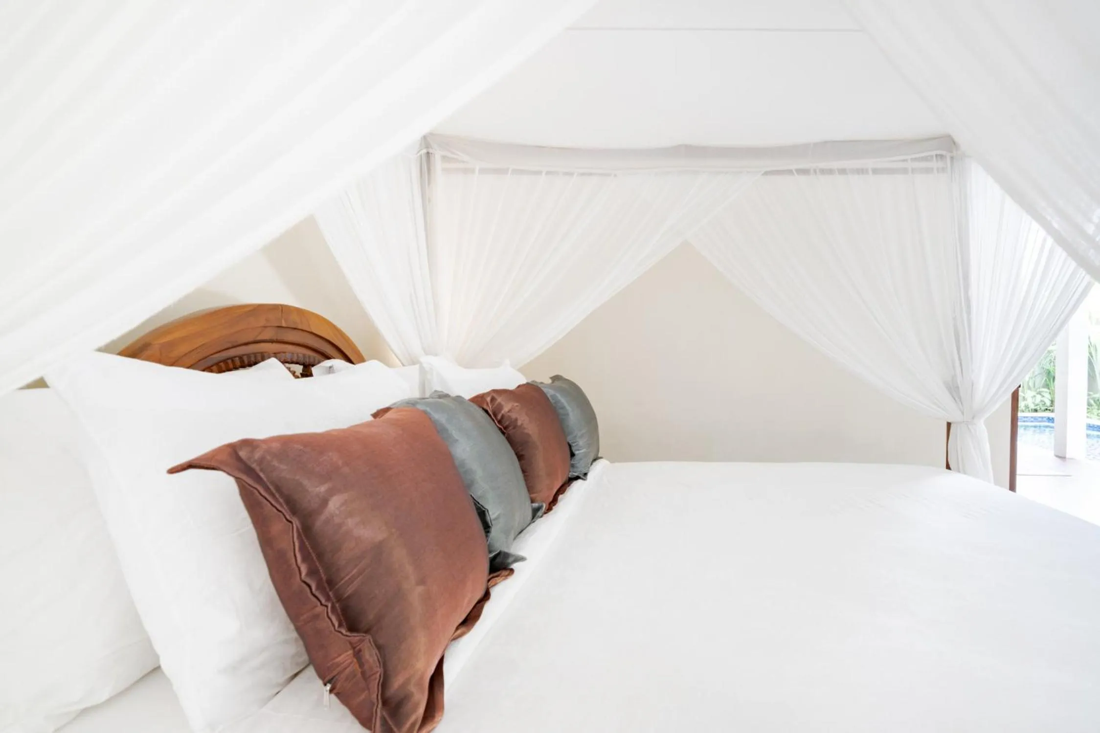 Bed in Kubu Gajah Villas