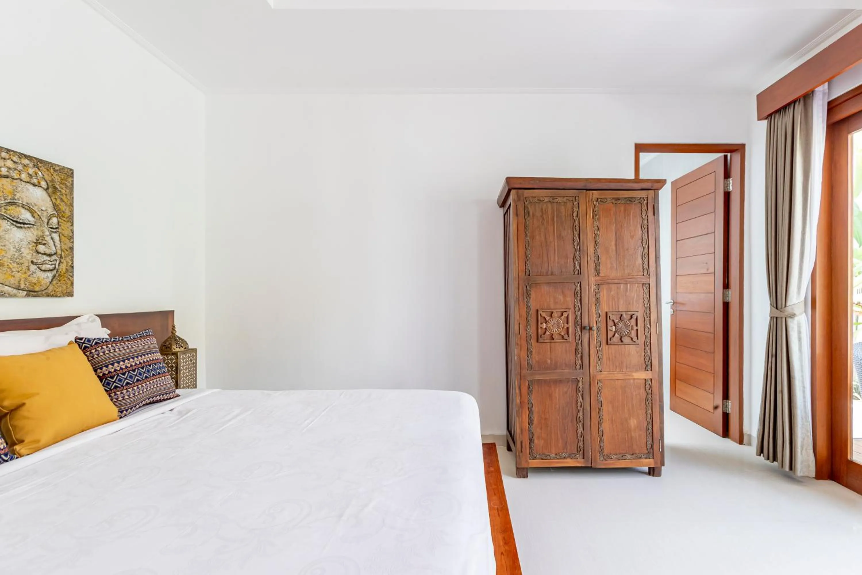 Bed in Kubu Gajah Villas