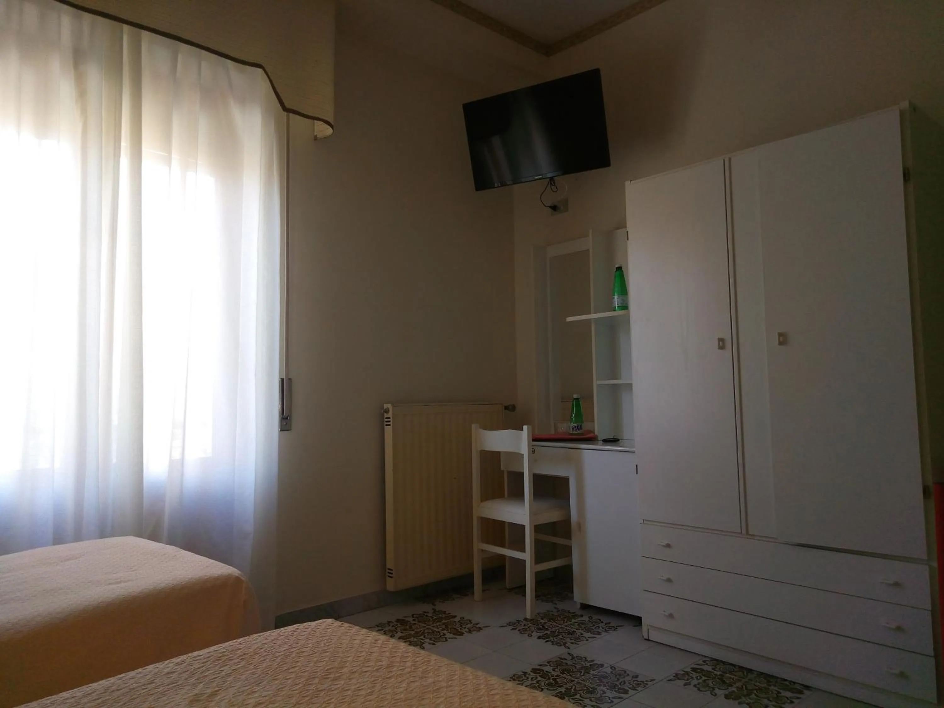 Bed in Hotel Fleming