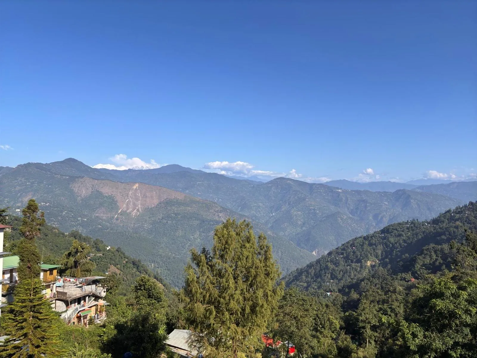 Mountain view in Sood's Himalayan Vista