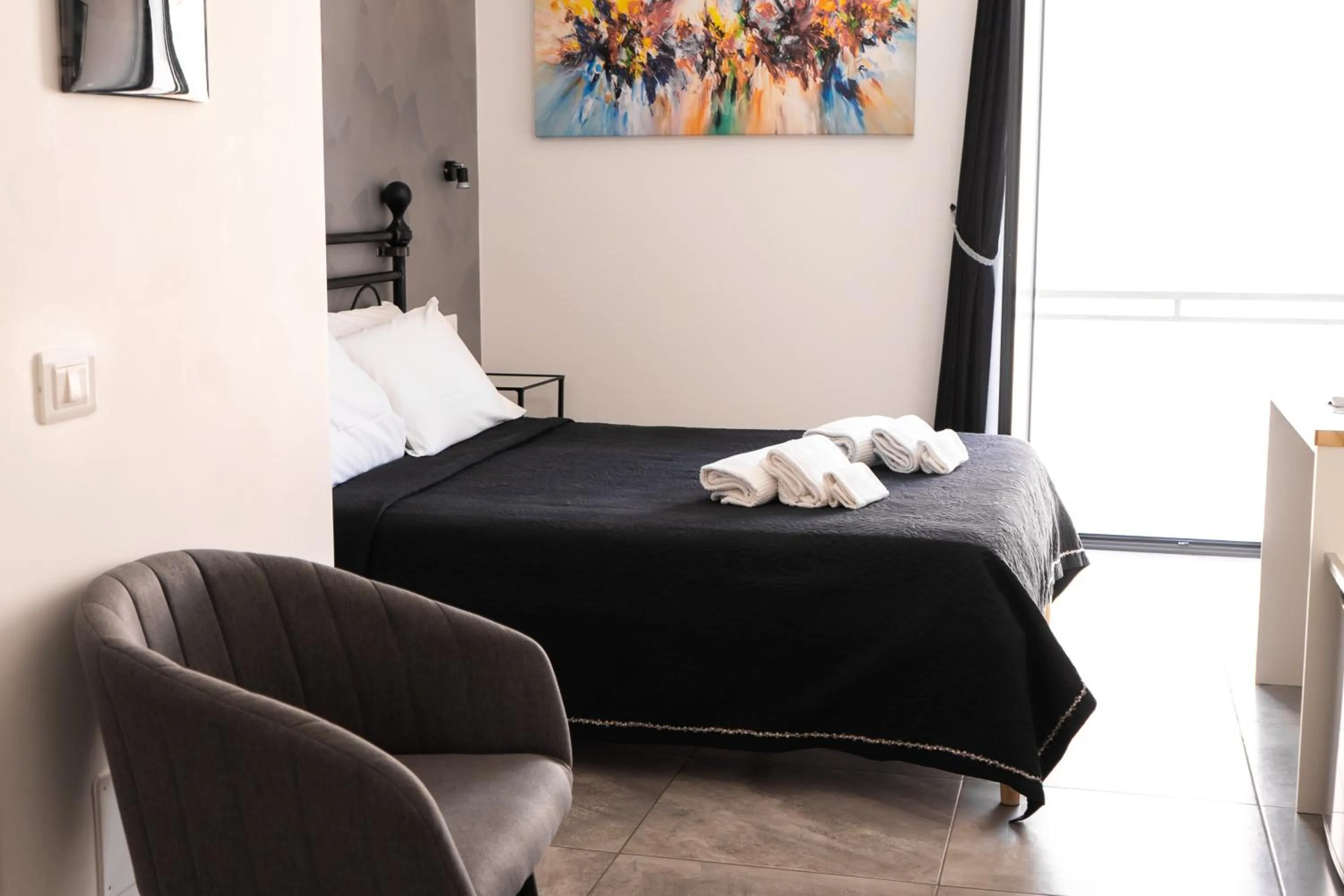 Bed in Four Winds B&B