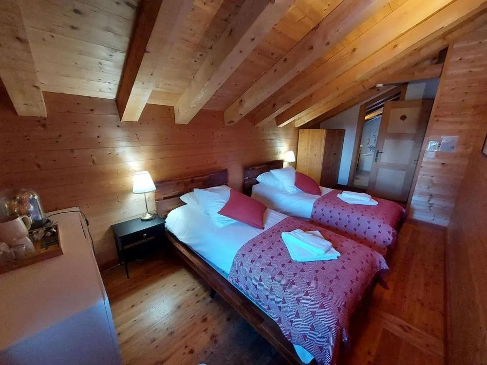 Bed in Gîte du Prilet