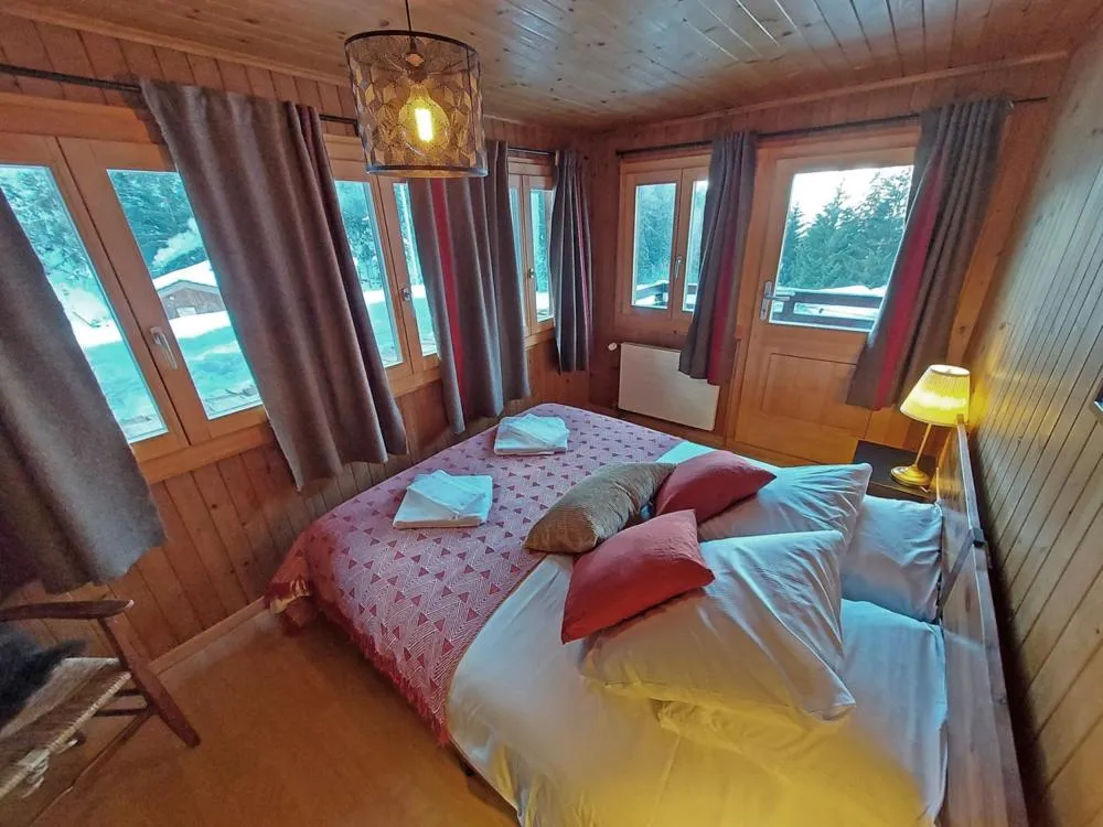 Bed in Gîte du Prilet