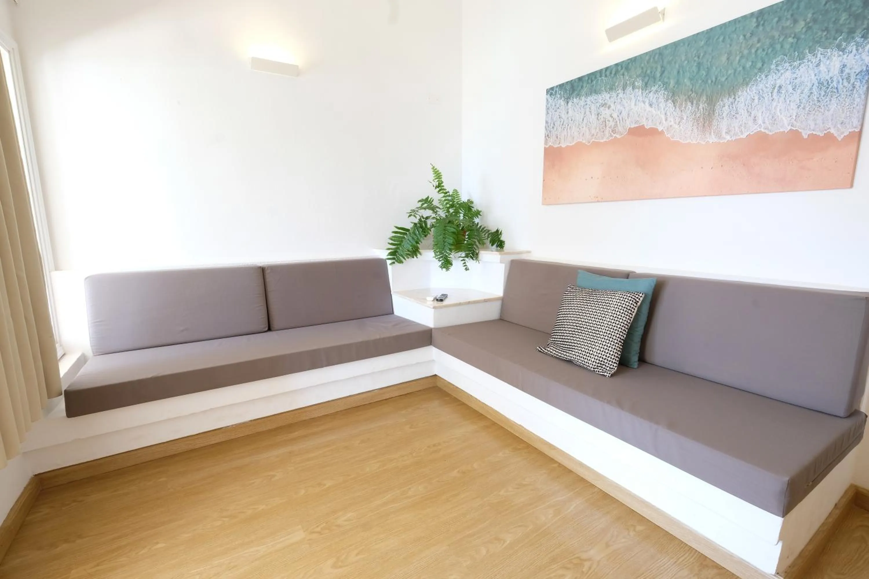 Seating area in Makāi Bungalows