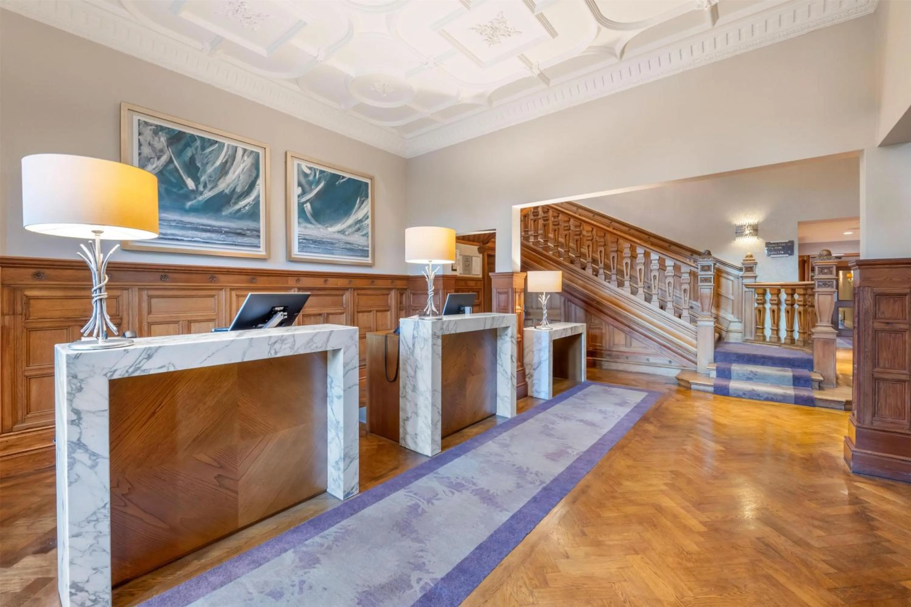Lobby or reception in Hilton Grand Vacations Club Craigendarroch Suites Scotland