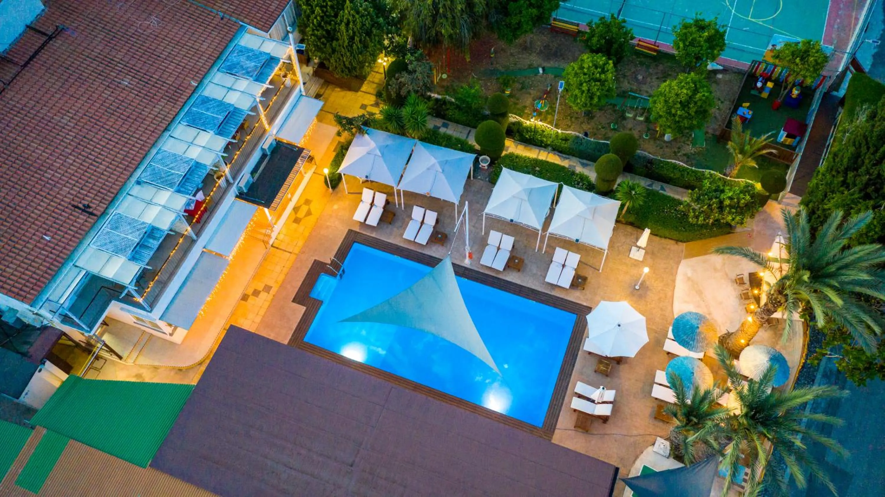 Pool view in Fitosinn Hotel