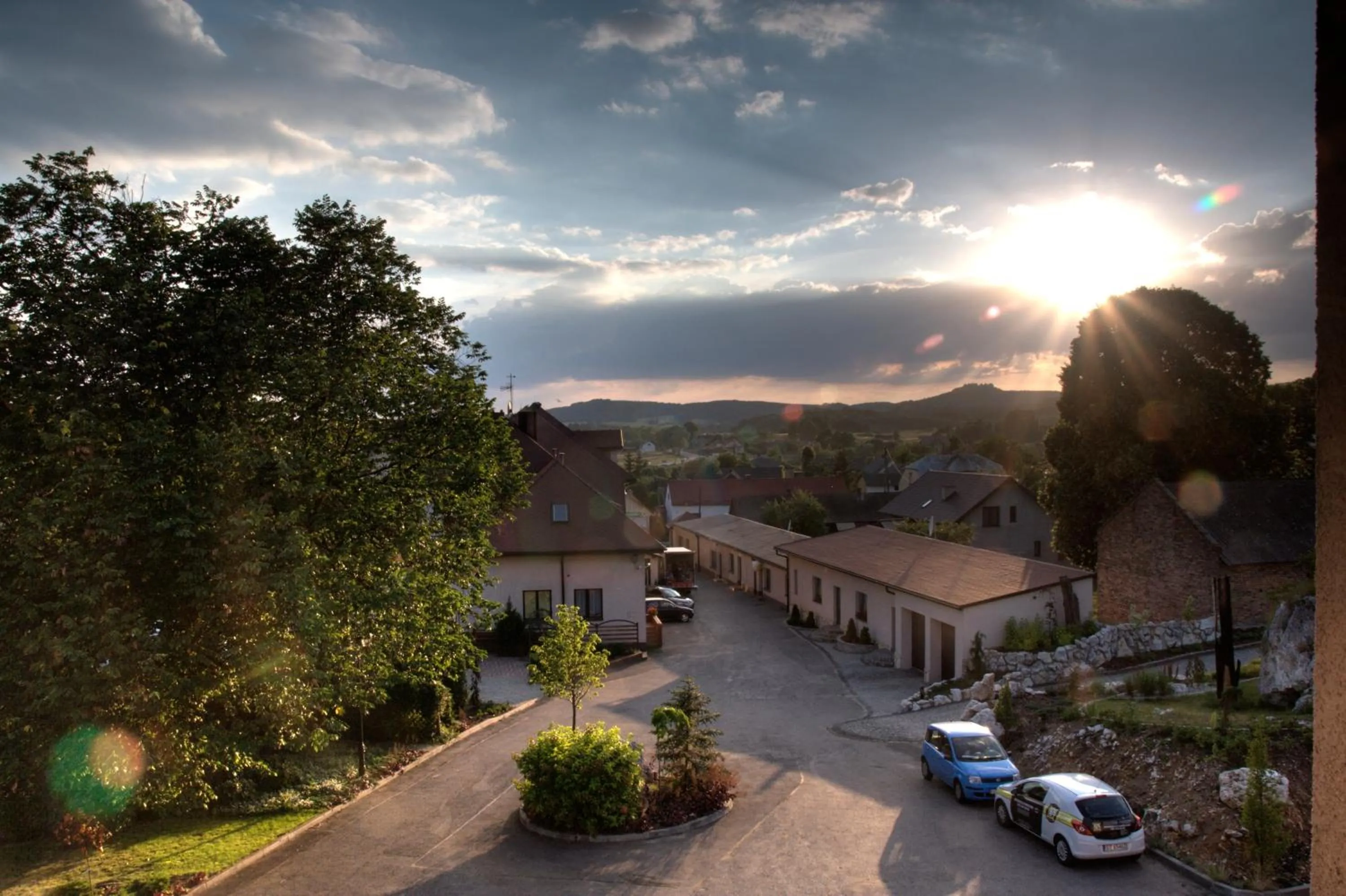 Bird's eye view in Resort Jura
