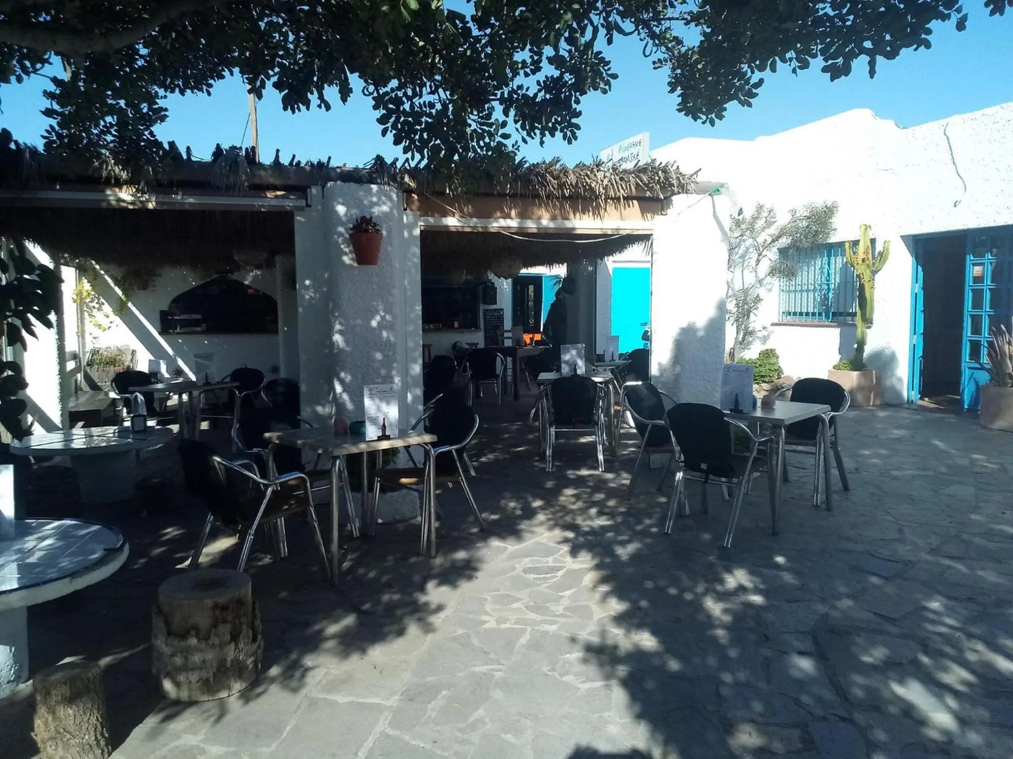 Patio in Albergue de San Jose