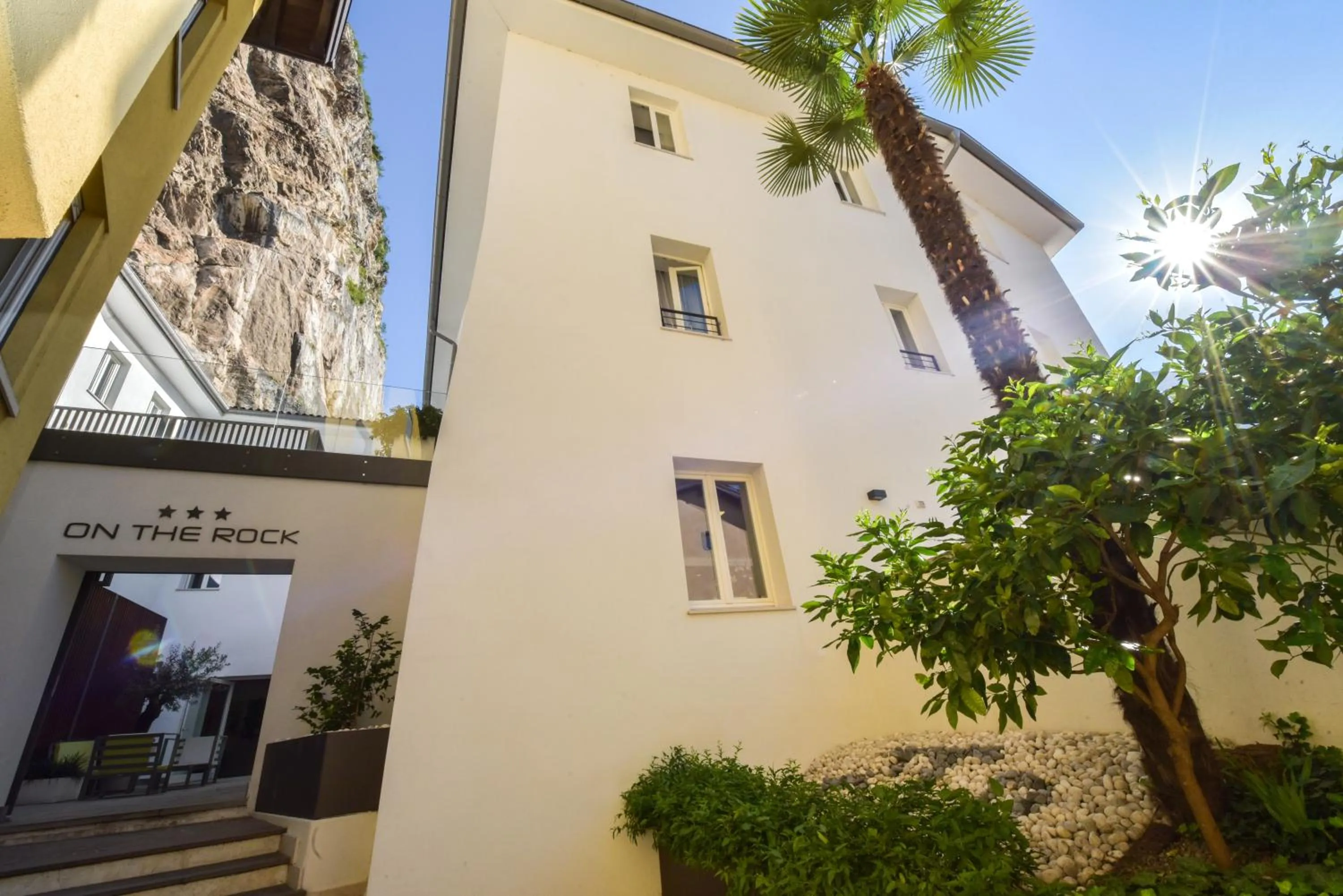 Facade/entrance in On The Rock