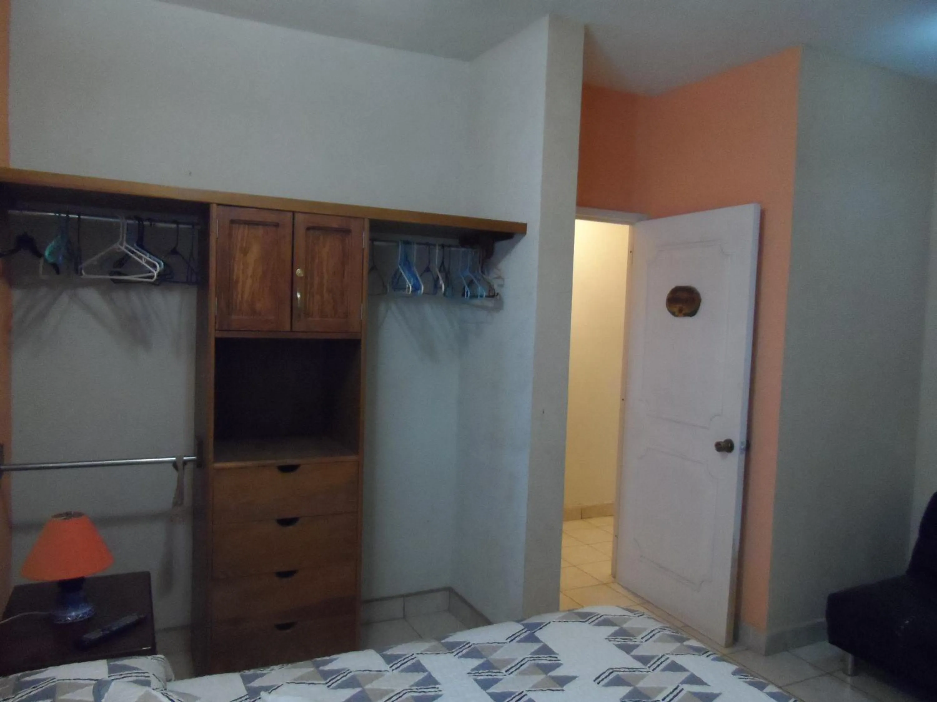 Decorative detail, Bed in Hotel Internacional Malitsin