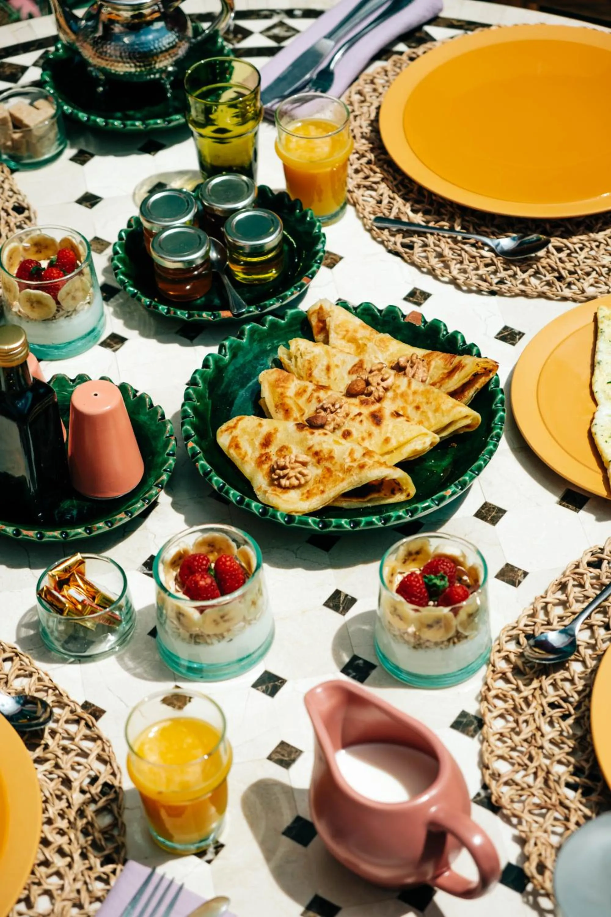 Breakfast in La Villa Des Golfs & PinkCactus