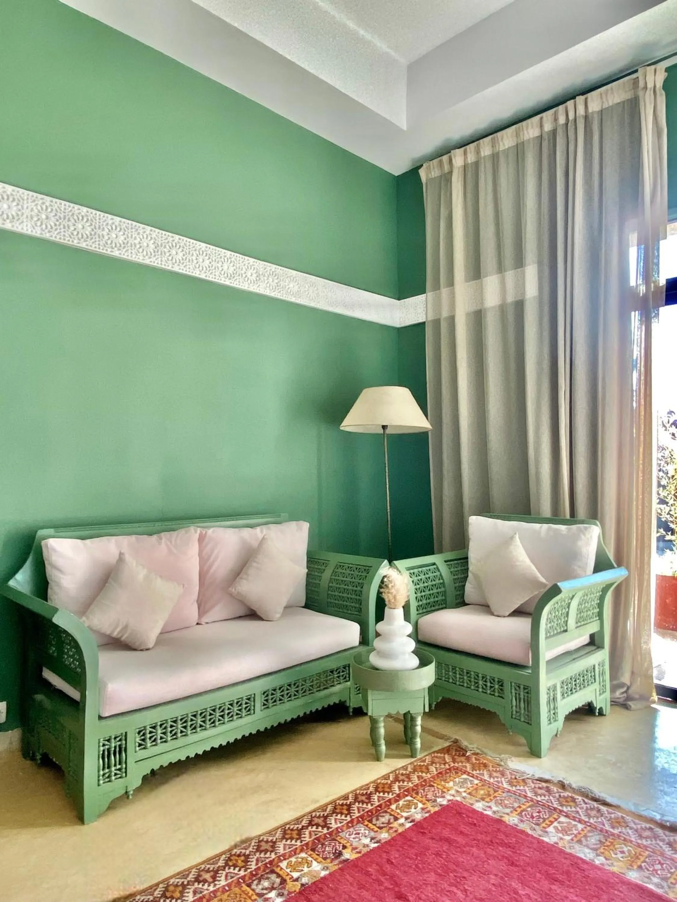 Living room in La Villa Des Golfs & PinkCactus